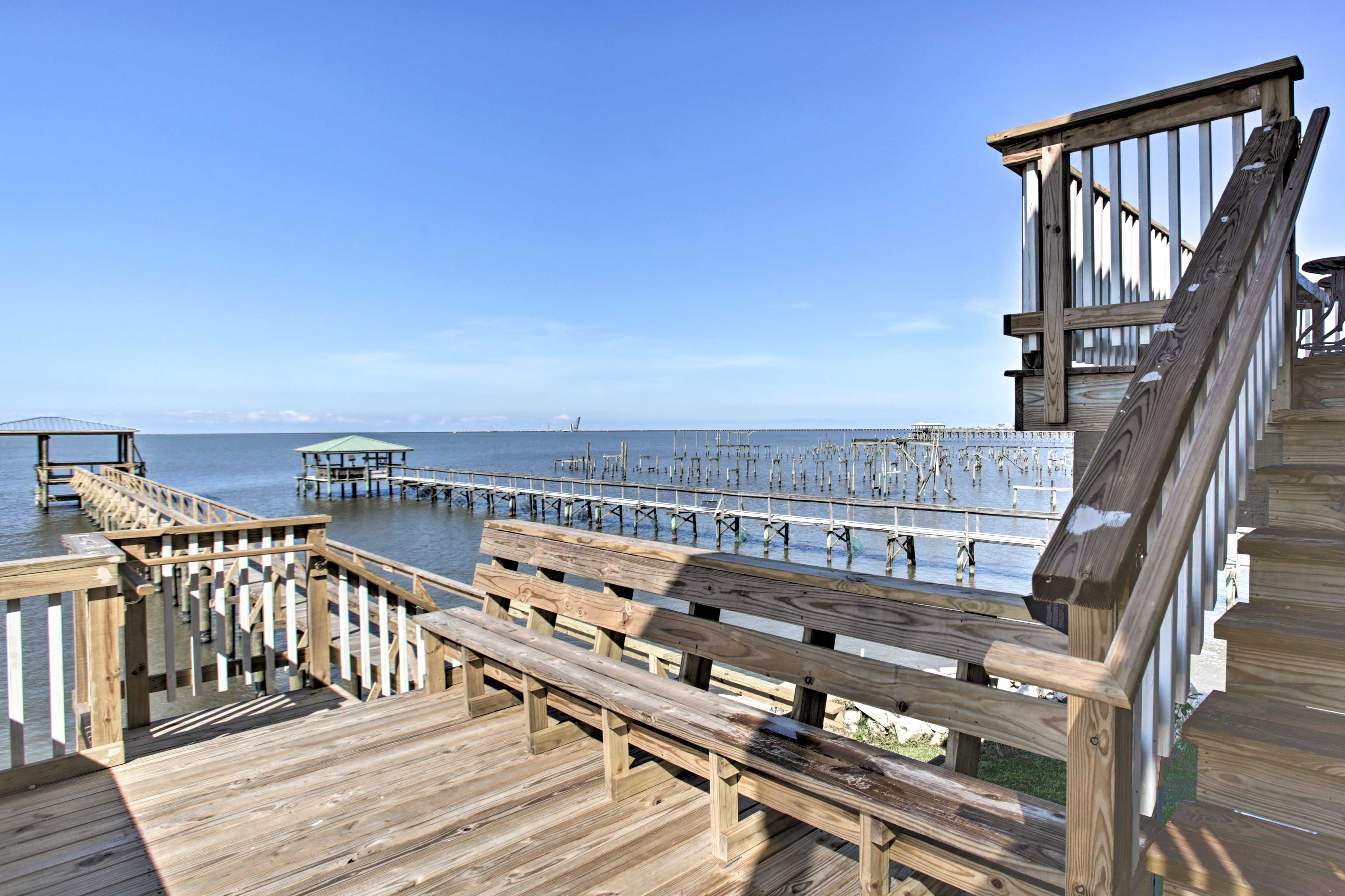 Walkway to Lake Ponchartrain