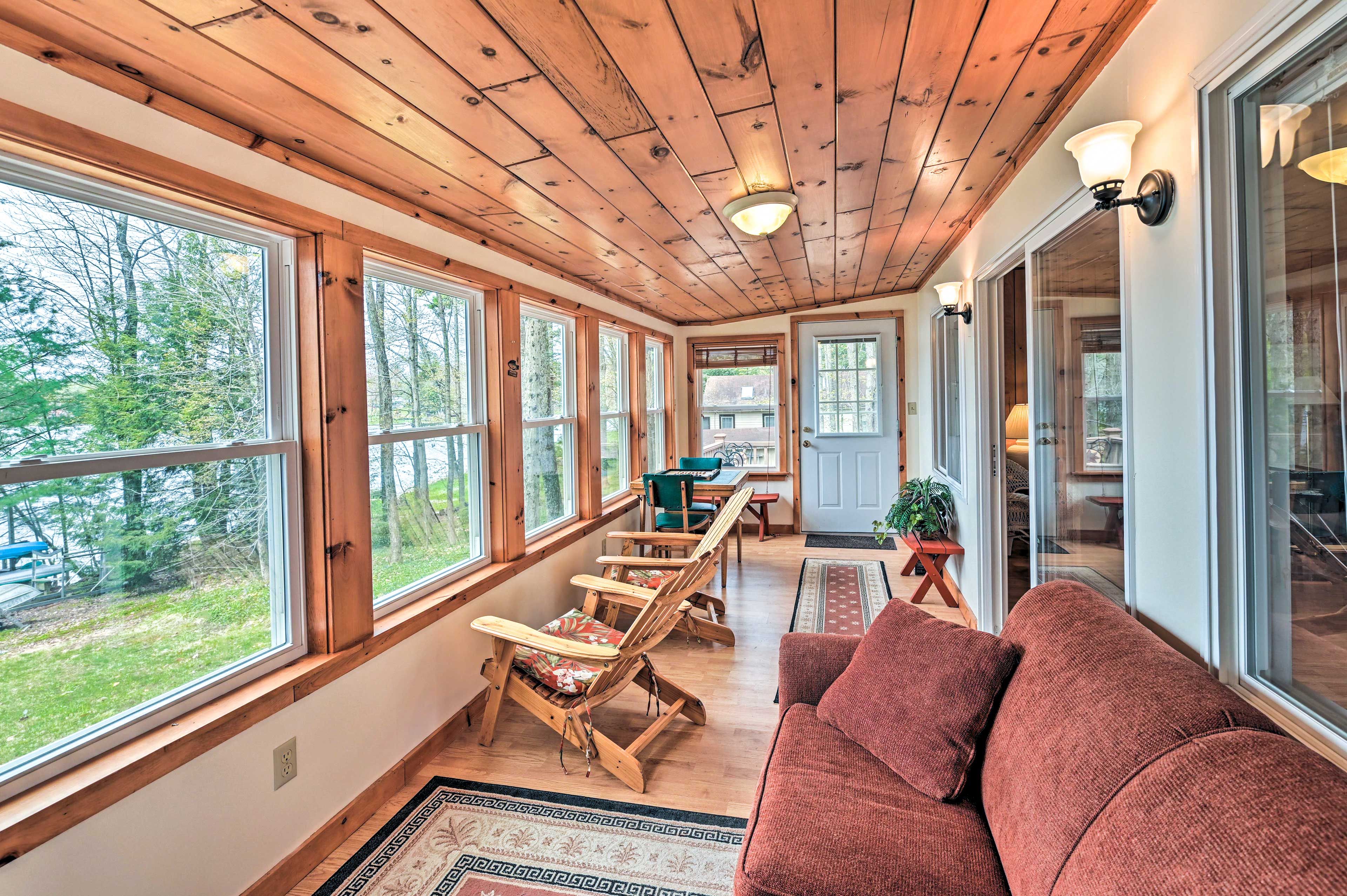 Sunroom | Main Level | Sleeper Sofa