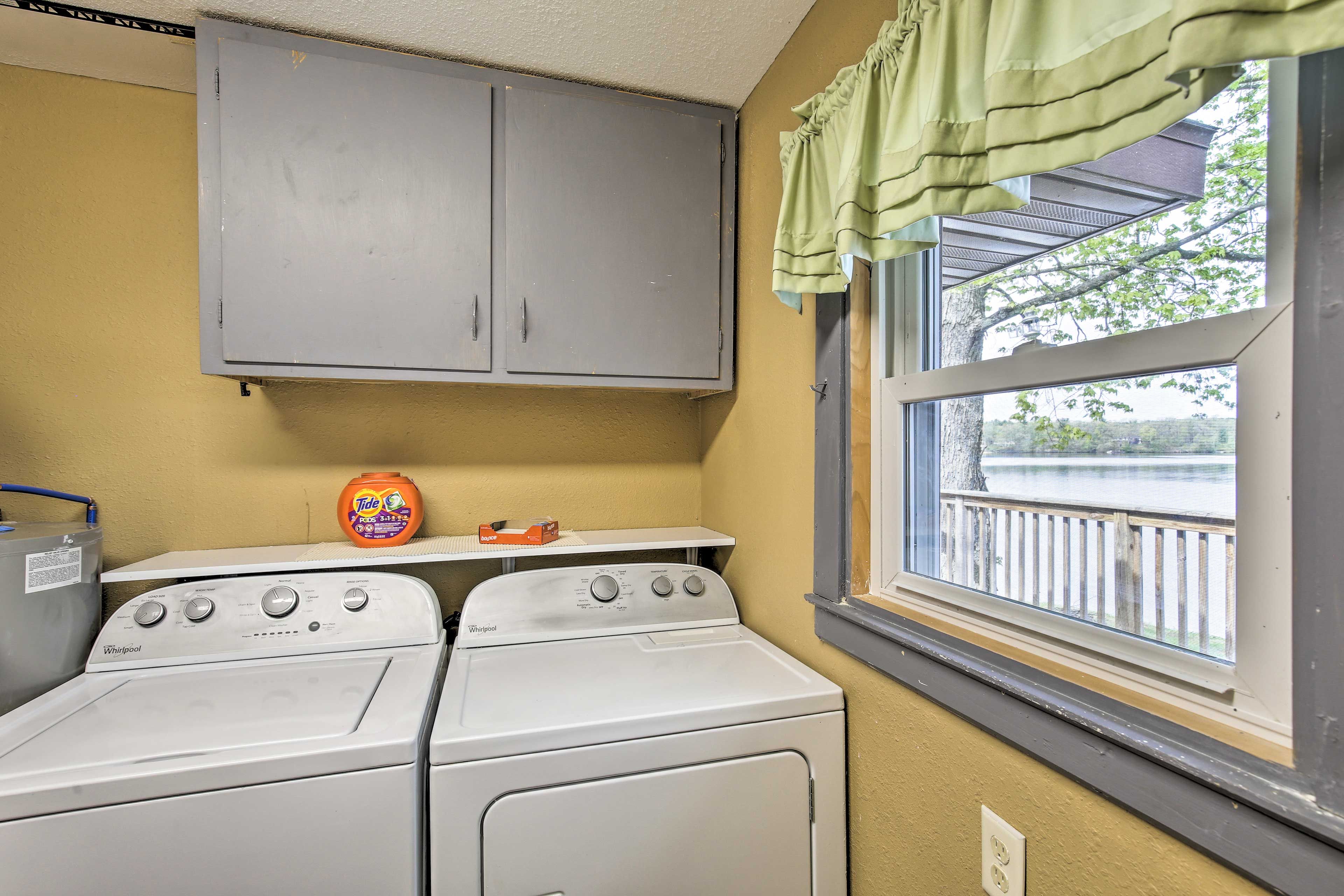 Laundry Room | Main Level | Washer/Dryer