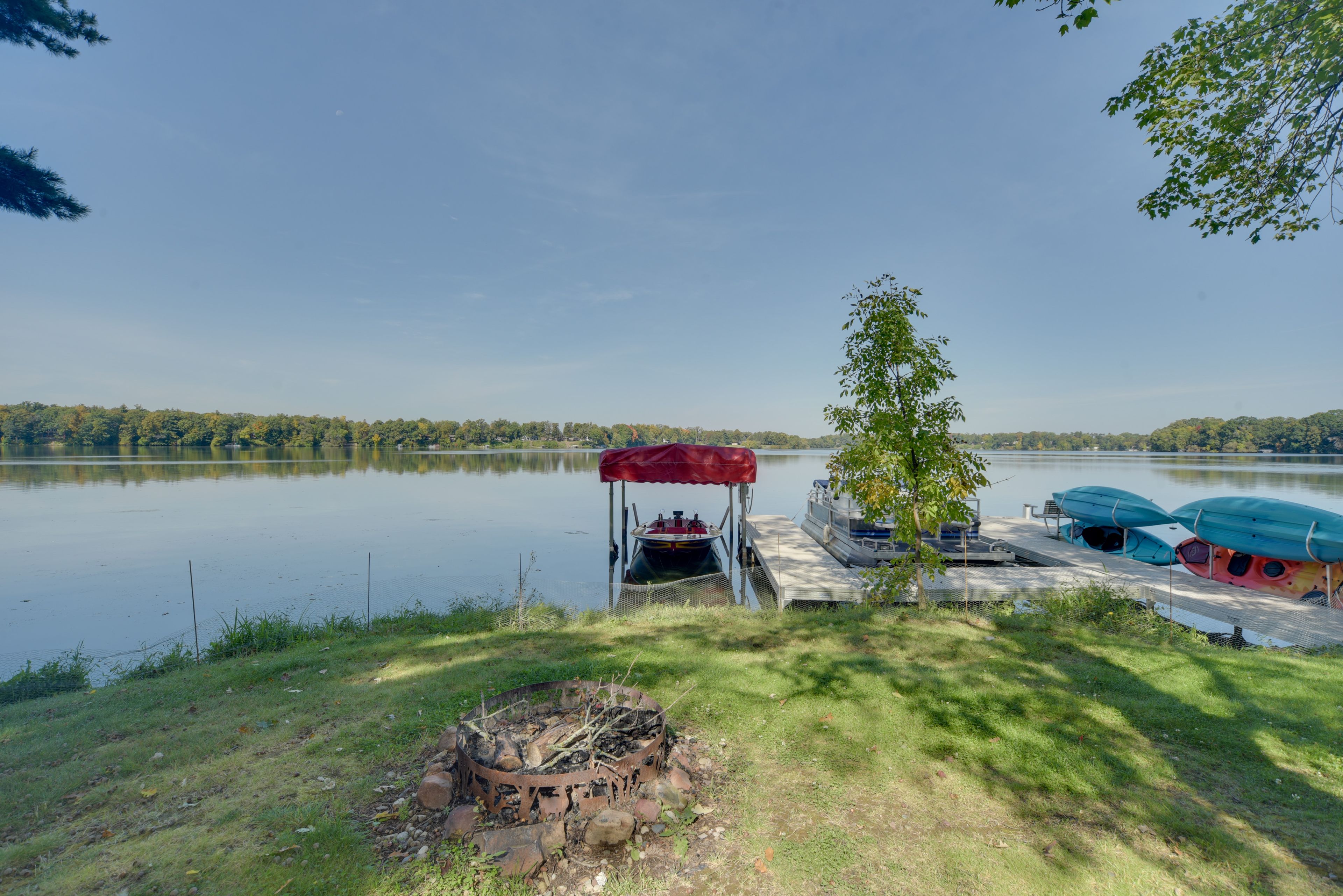 Rice Lake Vacation Rental | 3BR | 1BA | 1,500 Sq Ft | 2 Steps to Enter