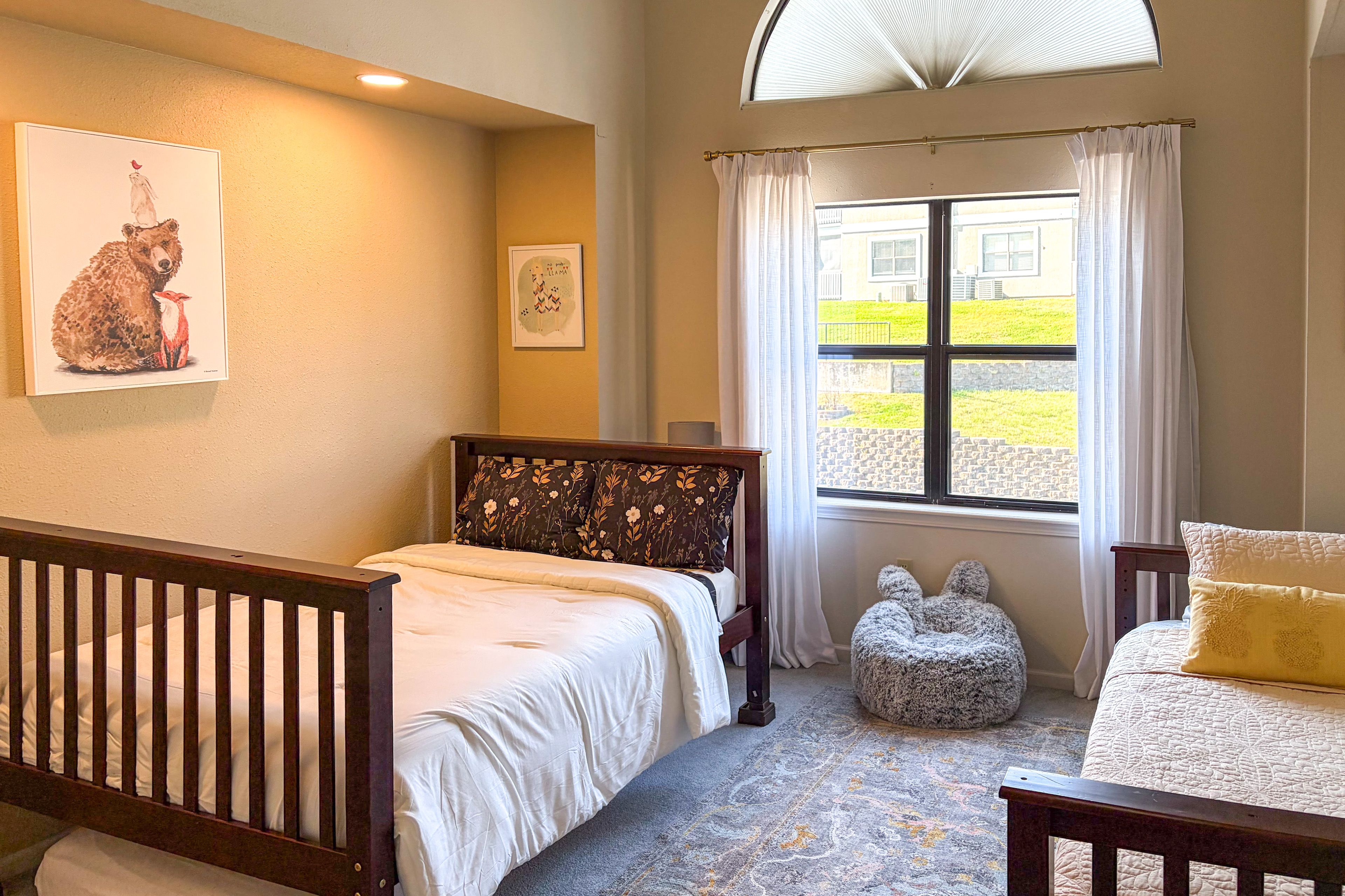 Bedroom 4 | 1st Floor | Full Bed | Twin Bed w/ Twin Trundle