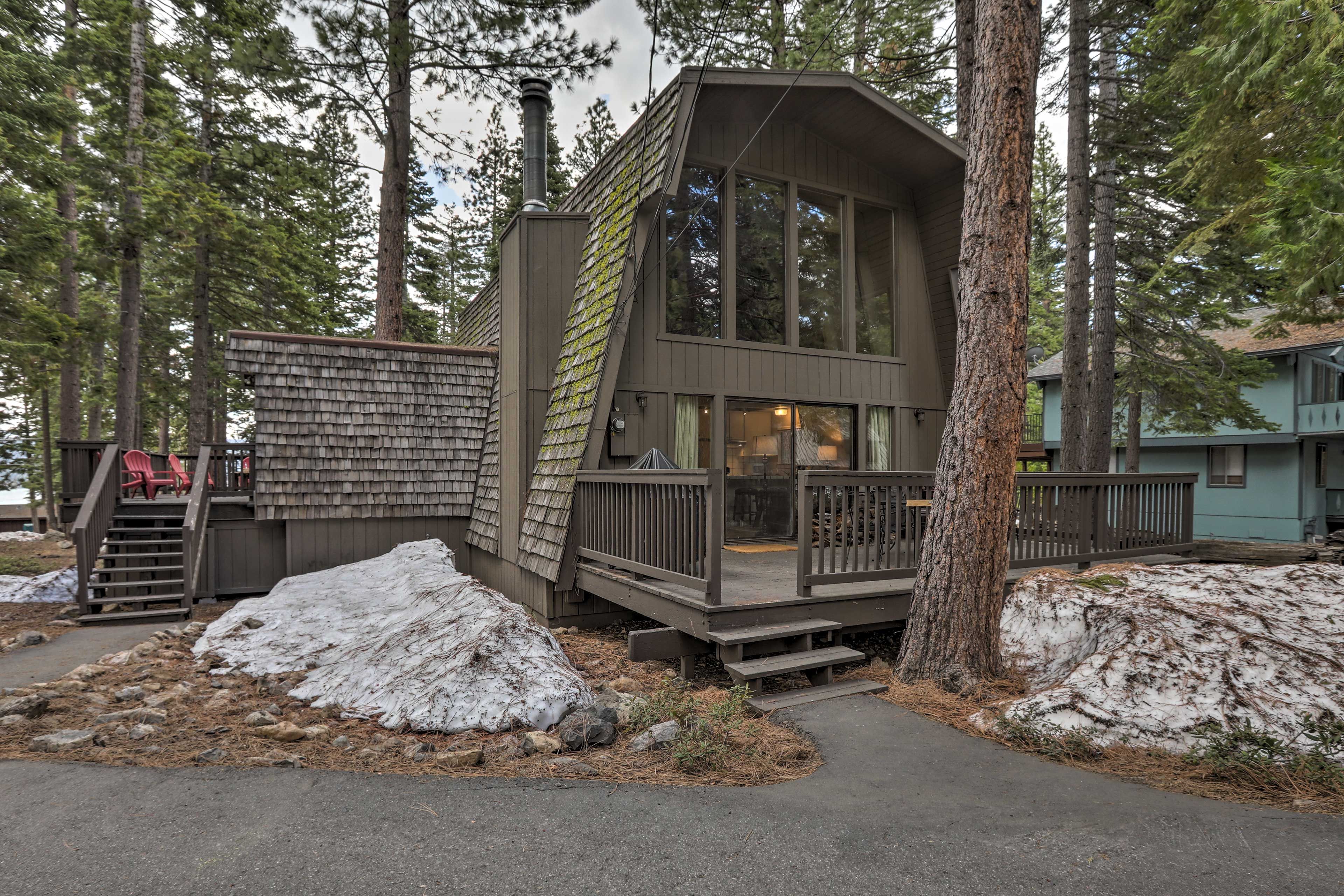 Exterior | Furnished Deck | Walk to Lake