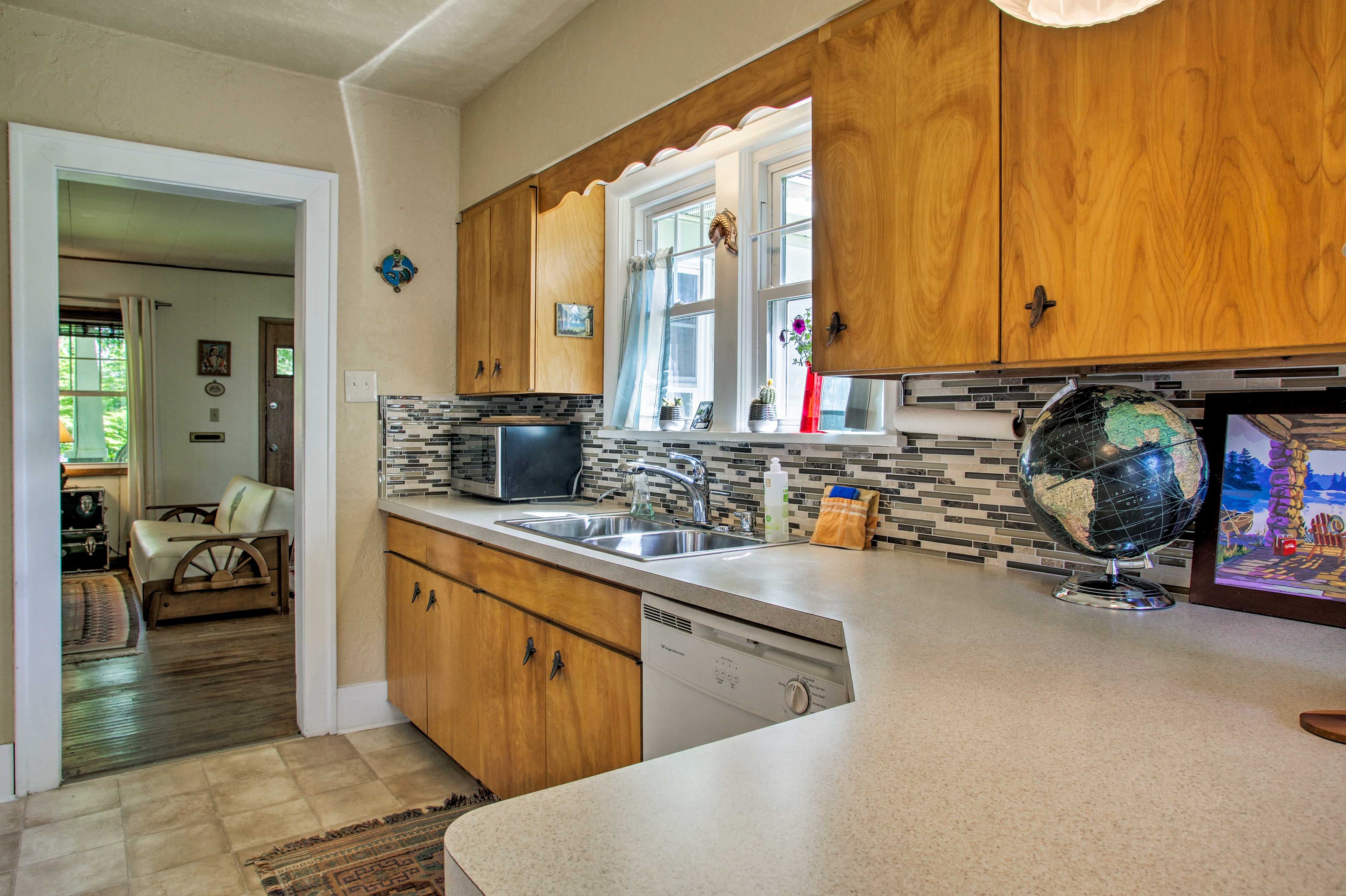 Let the dishwasher do all the hard work.