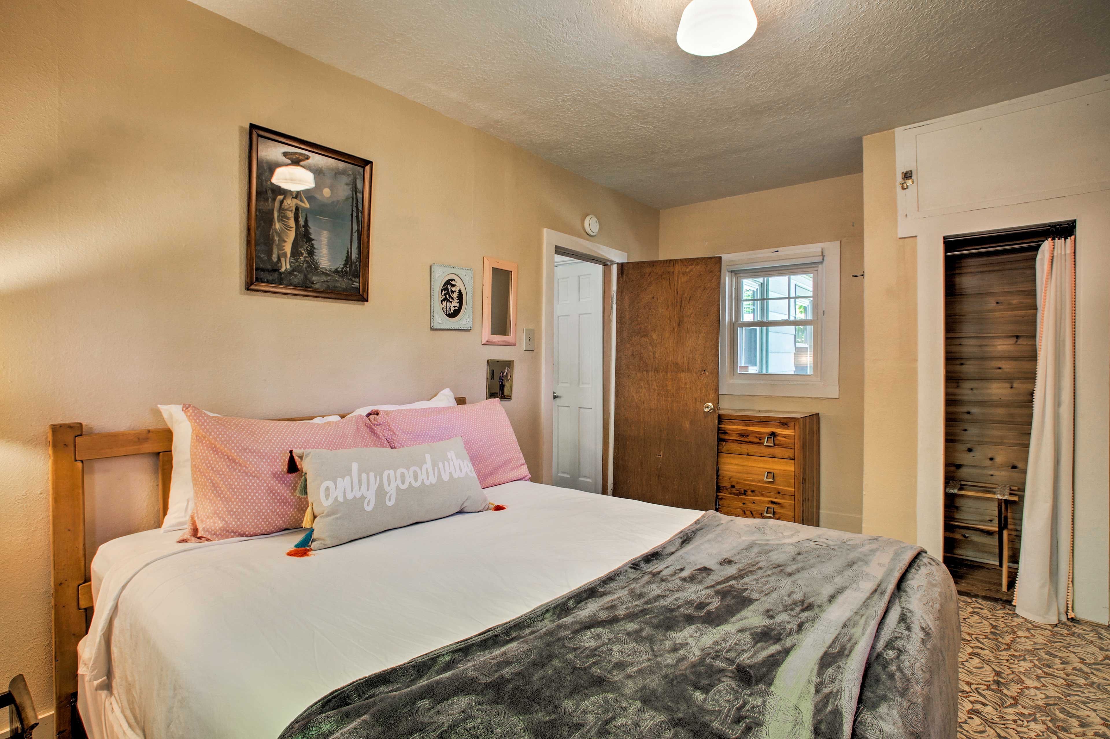 End your day of adventures with a peaceful slumber.