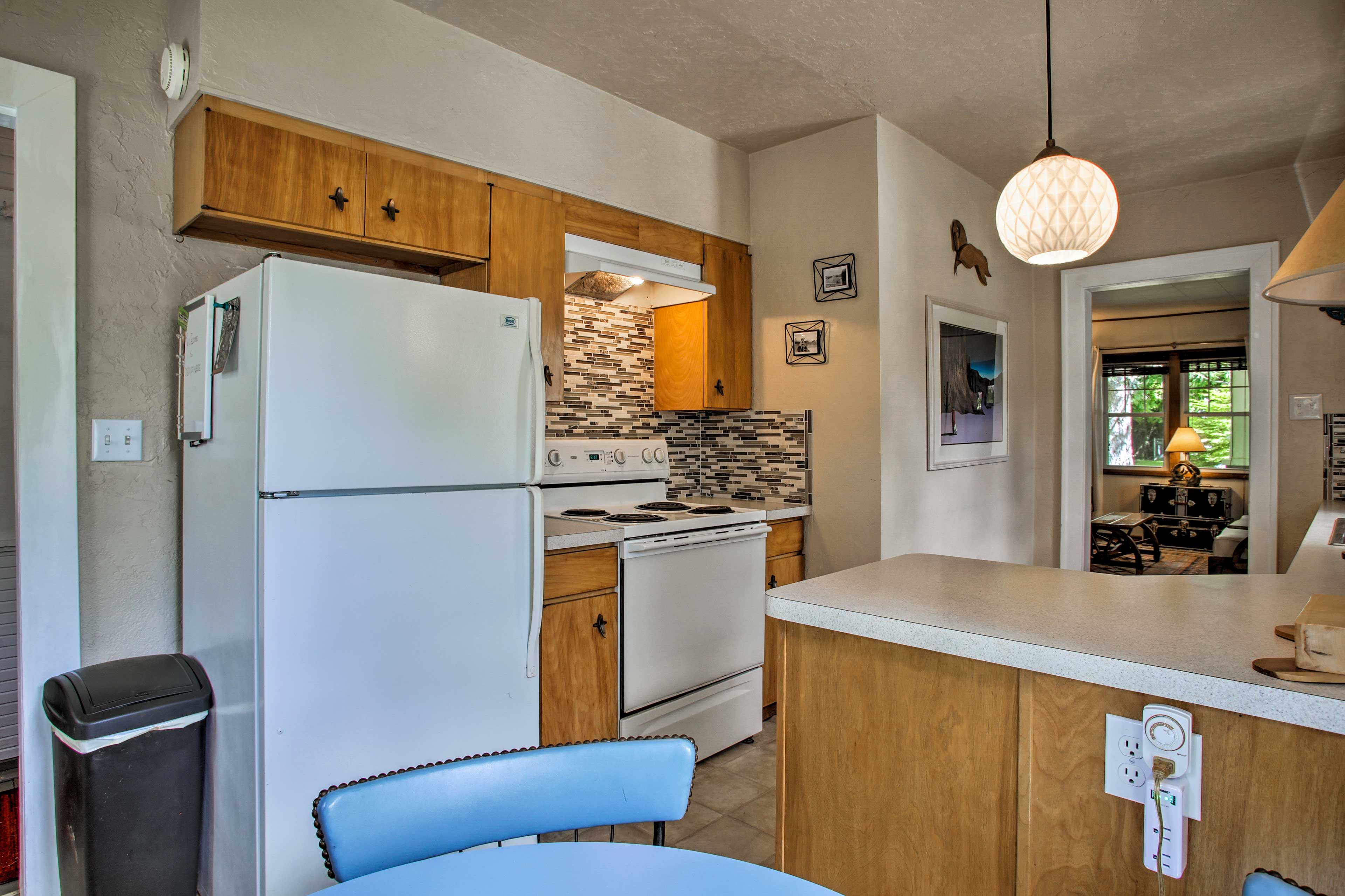 Stock the fridge with all your favorite beverages.
