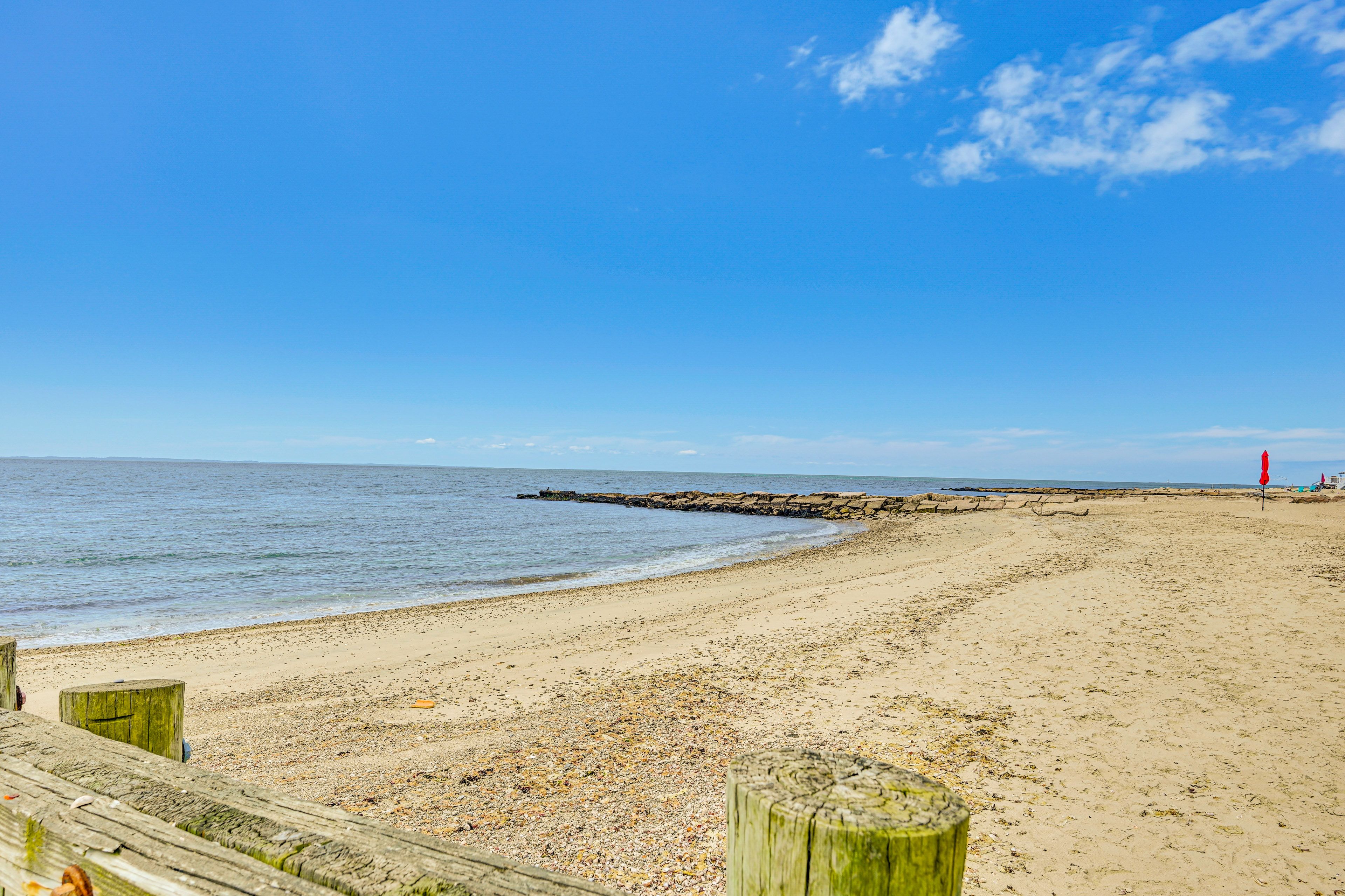 Beachfront Location
