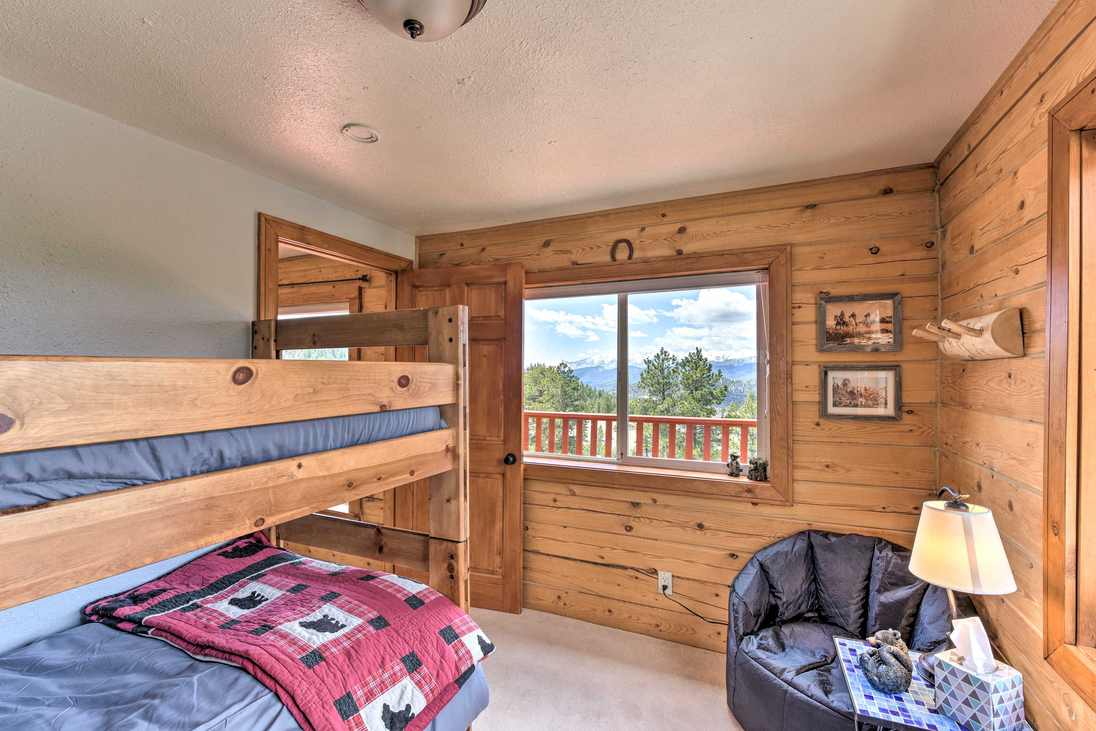 You'll love waking up to this view each day.