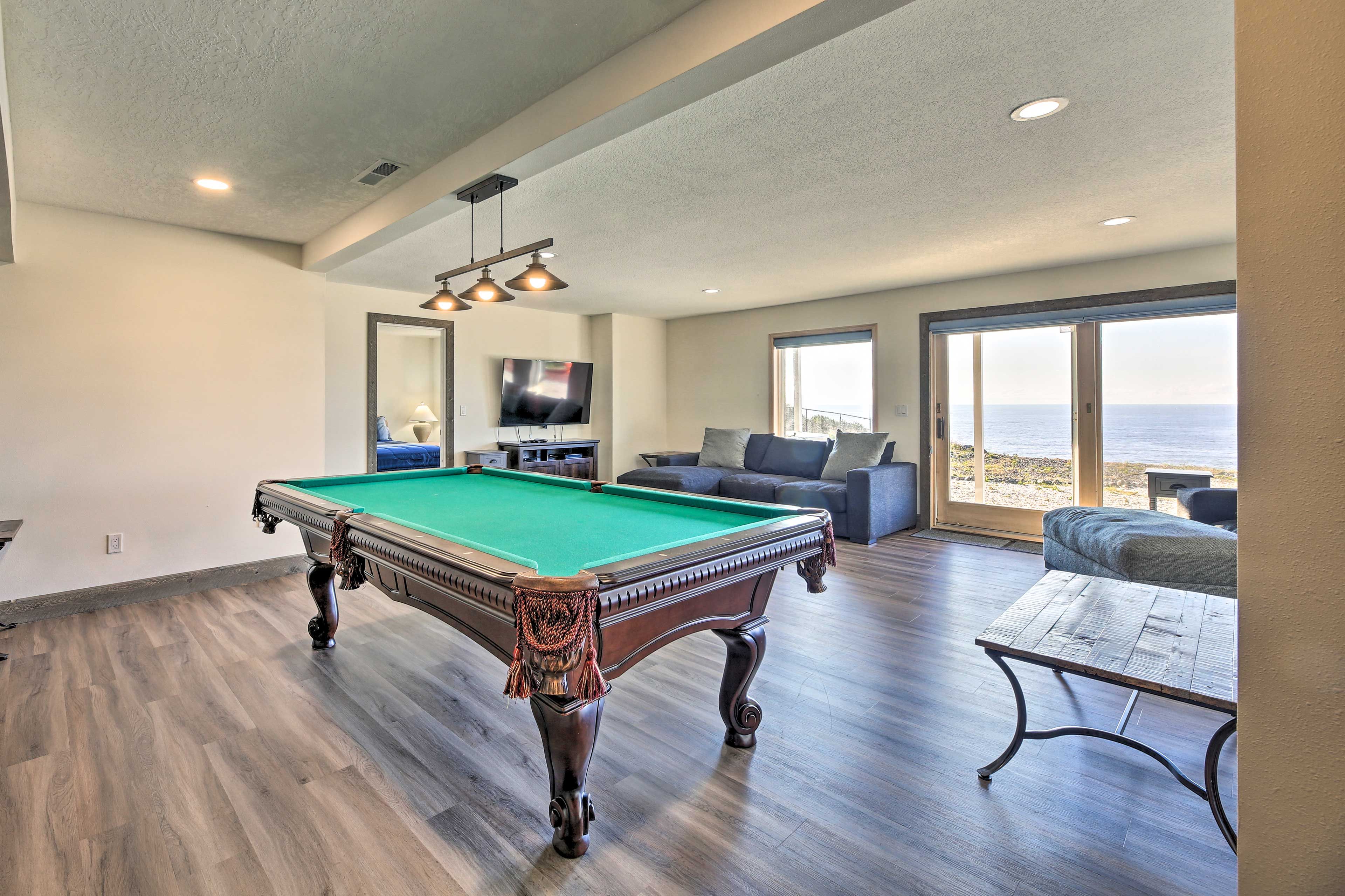 2nd Living Area | Pool Table