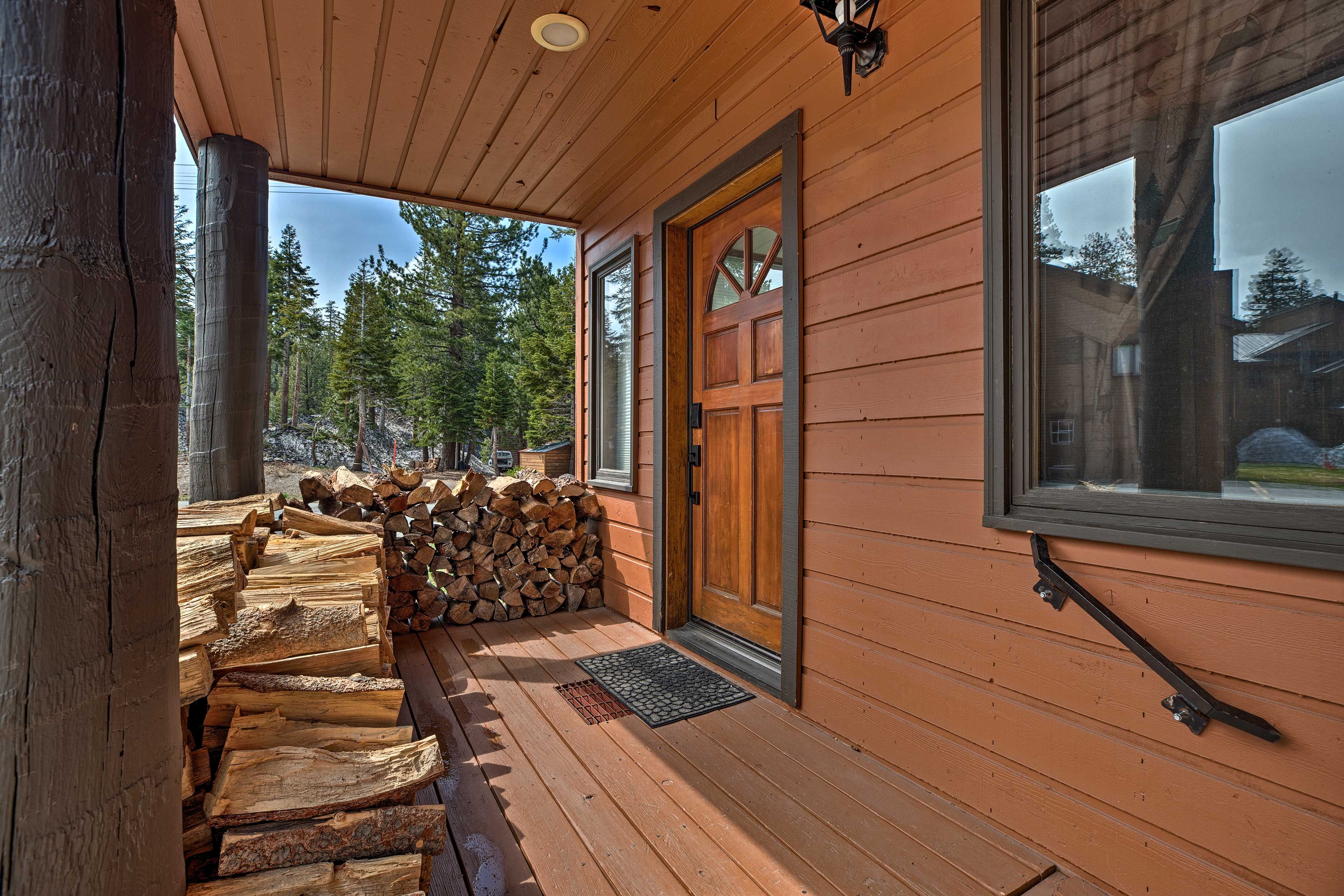 This quaint home is a short walk from The Village.