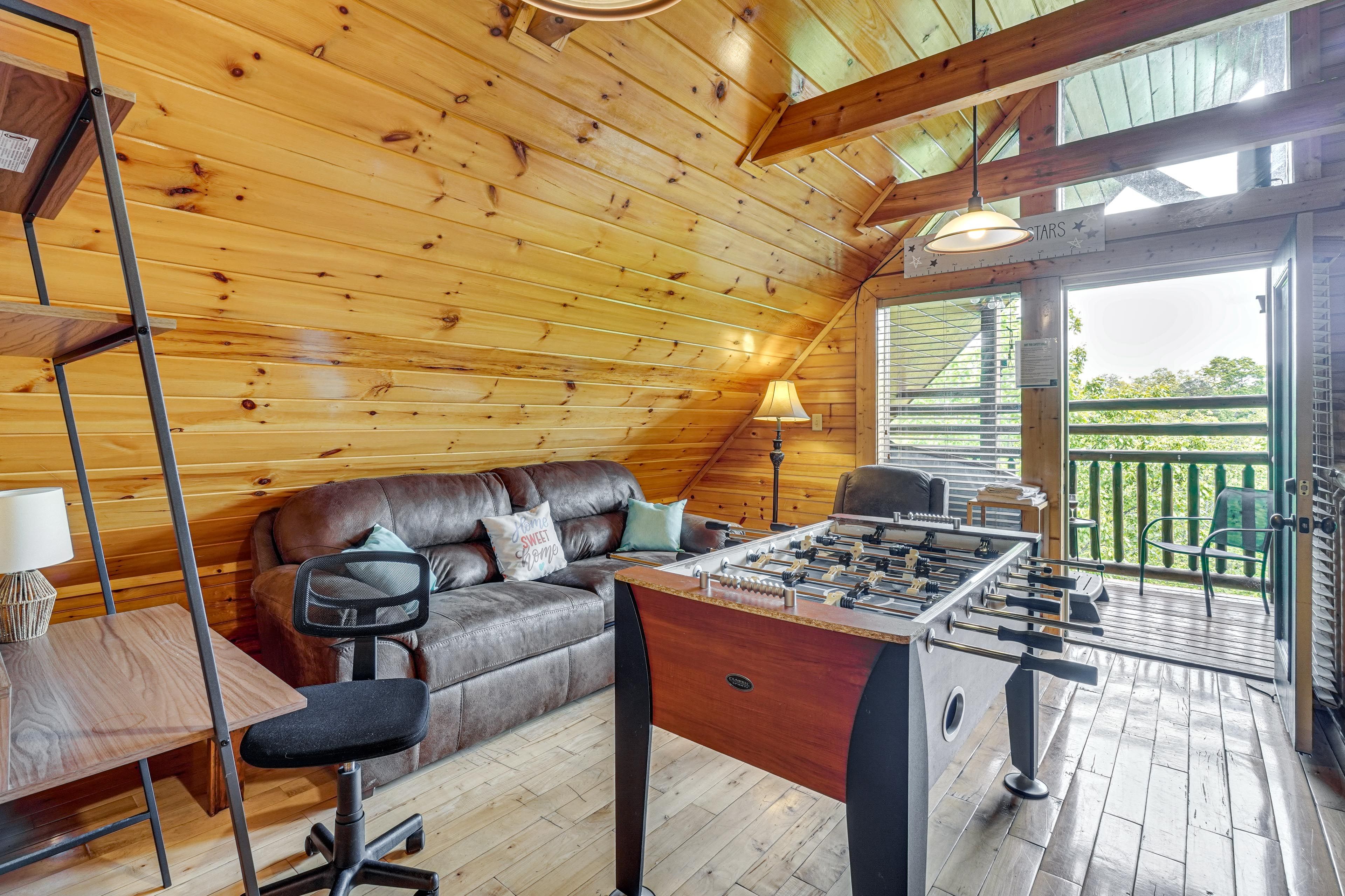 Loft | Sleeper Sofa | Deck Access