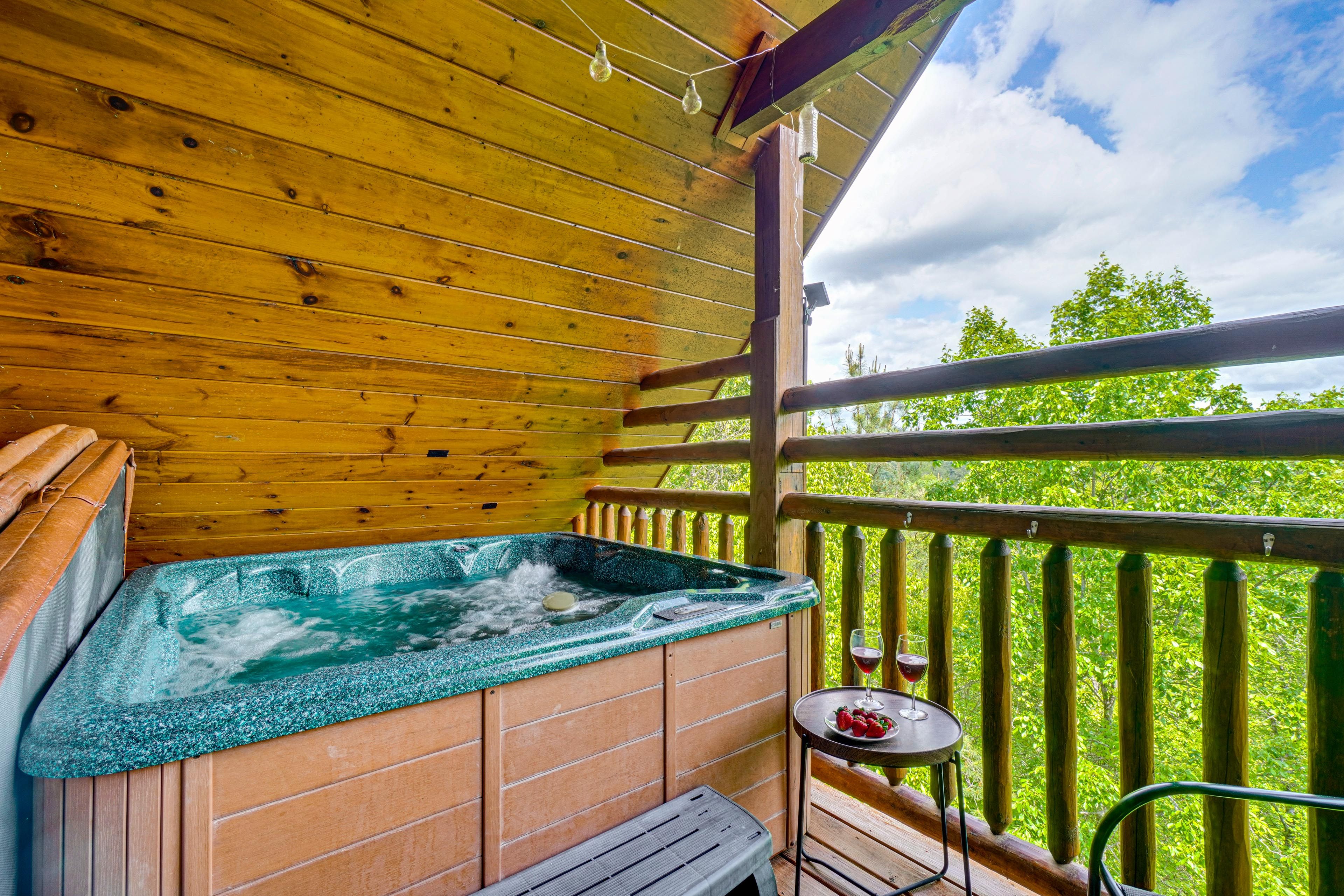Sevierville Vacation Rental | 3BR | 3BA | 2,496 Sq Ft | Stairs Required