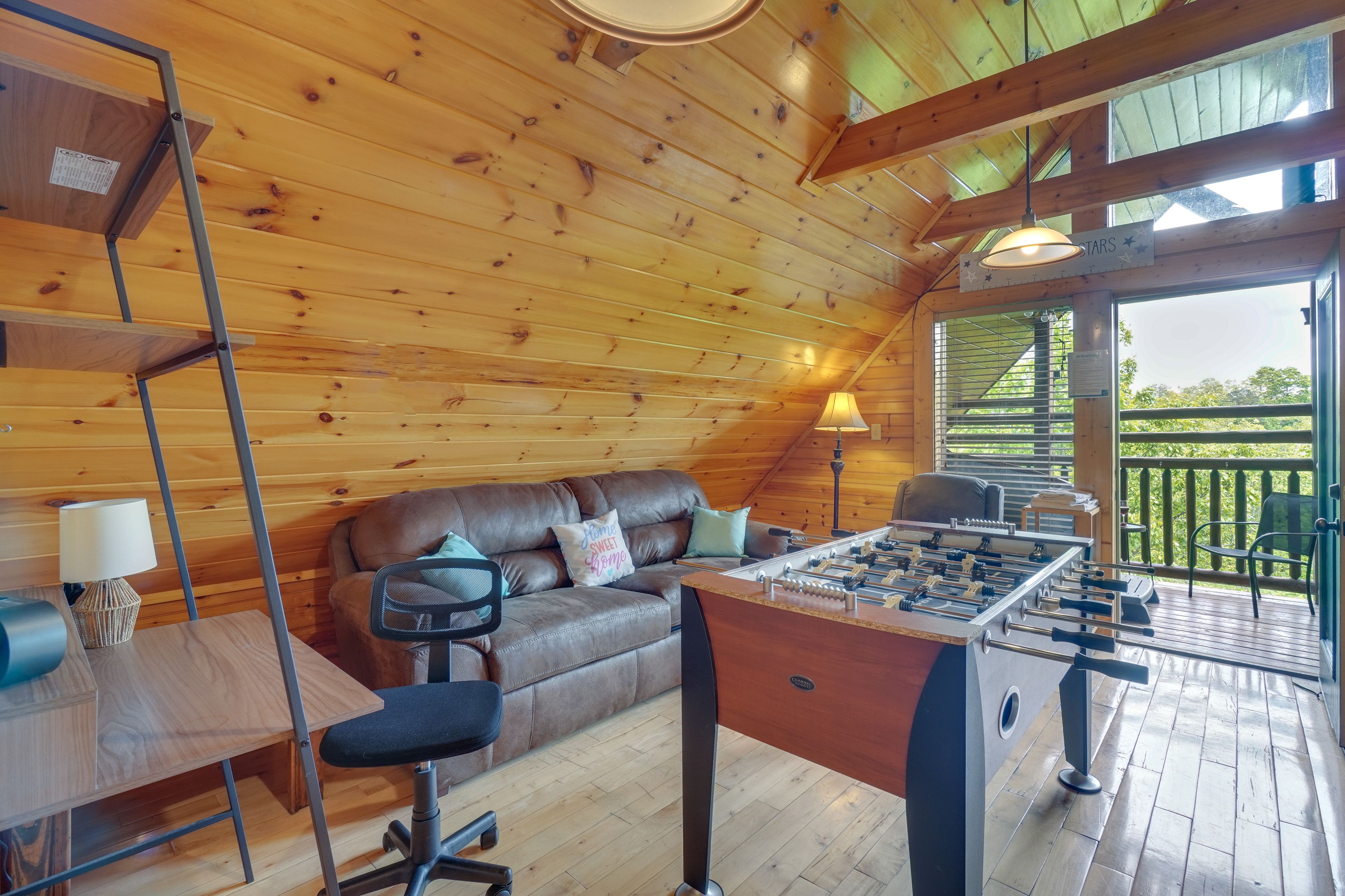 Loft | Sleeper Sofa | Deck Access