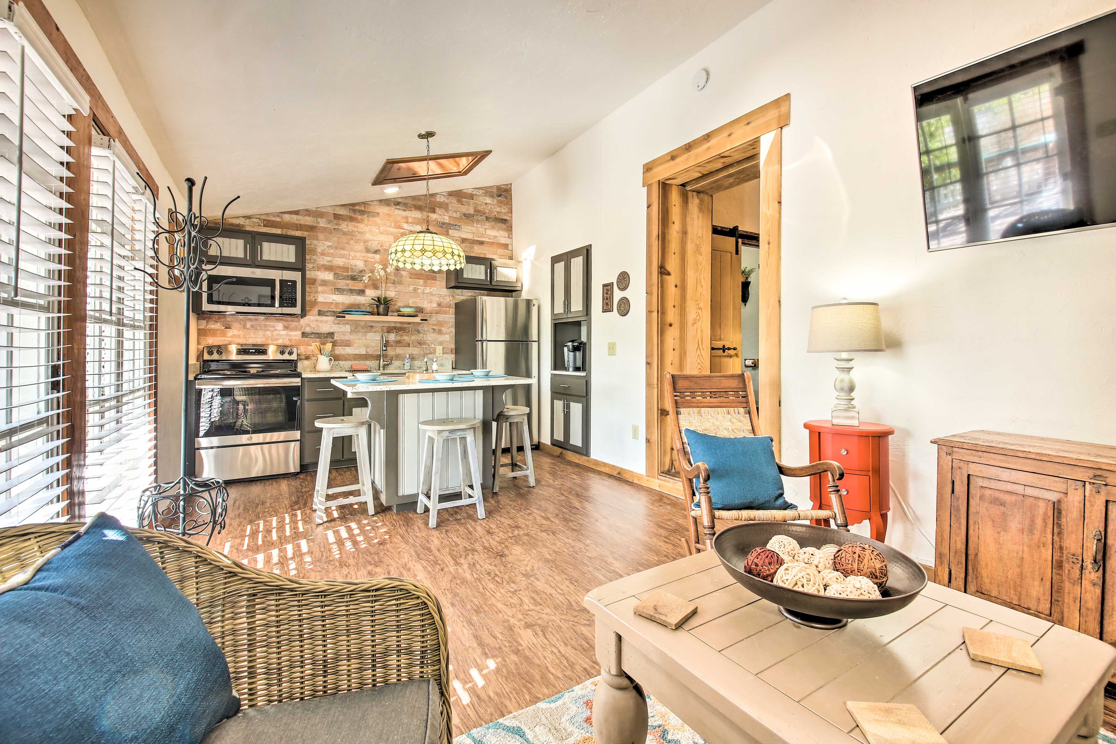 Feel at home in the cozy, open floor plan.