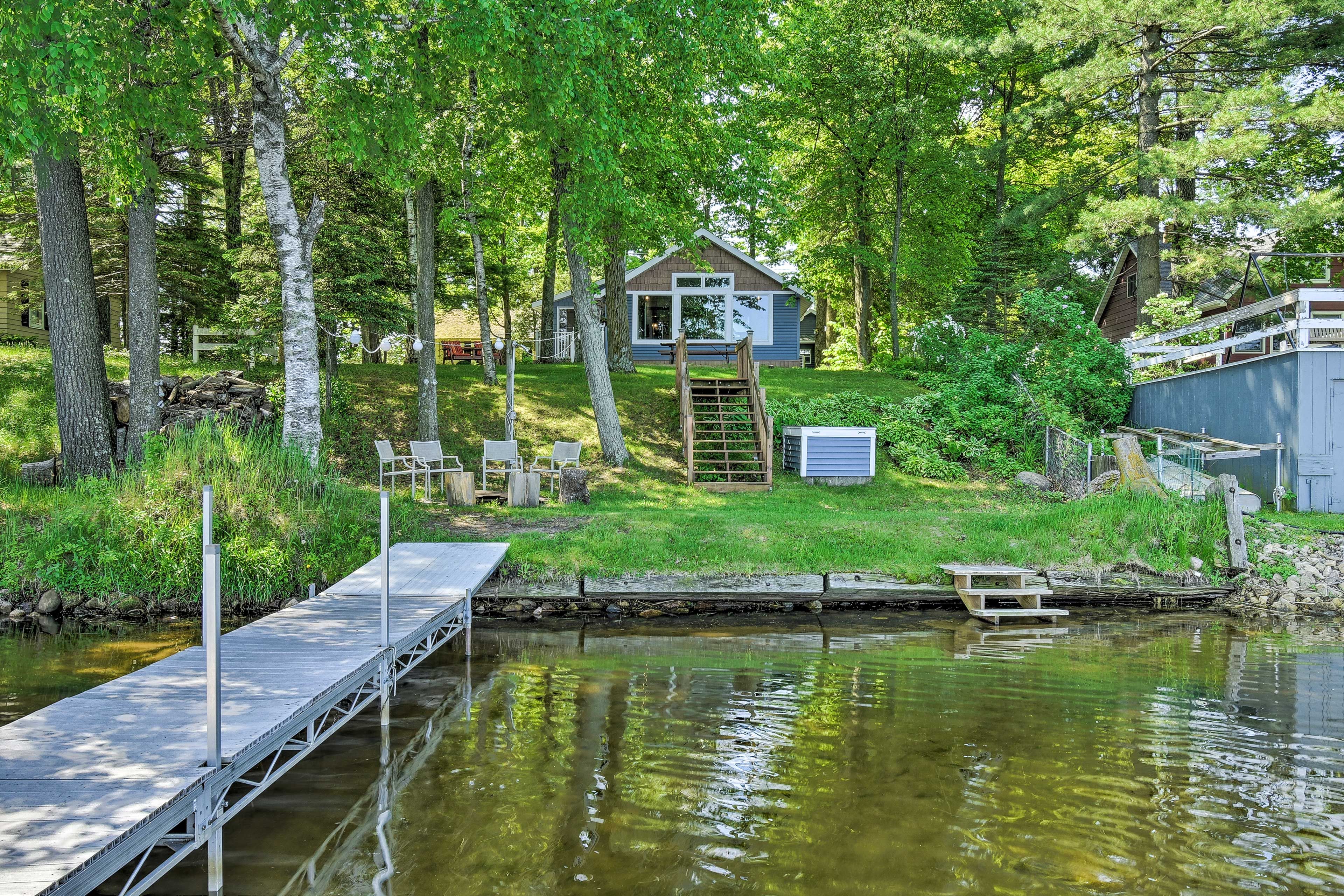 Weyauwega Vacation Rental | 3BR | 1BA | 1,295 Sq Ft | Stairs Required