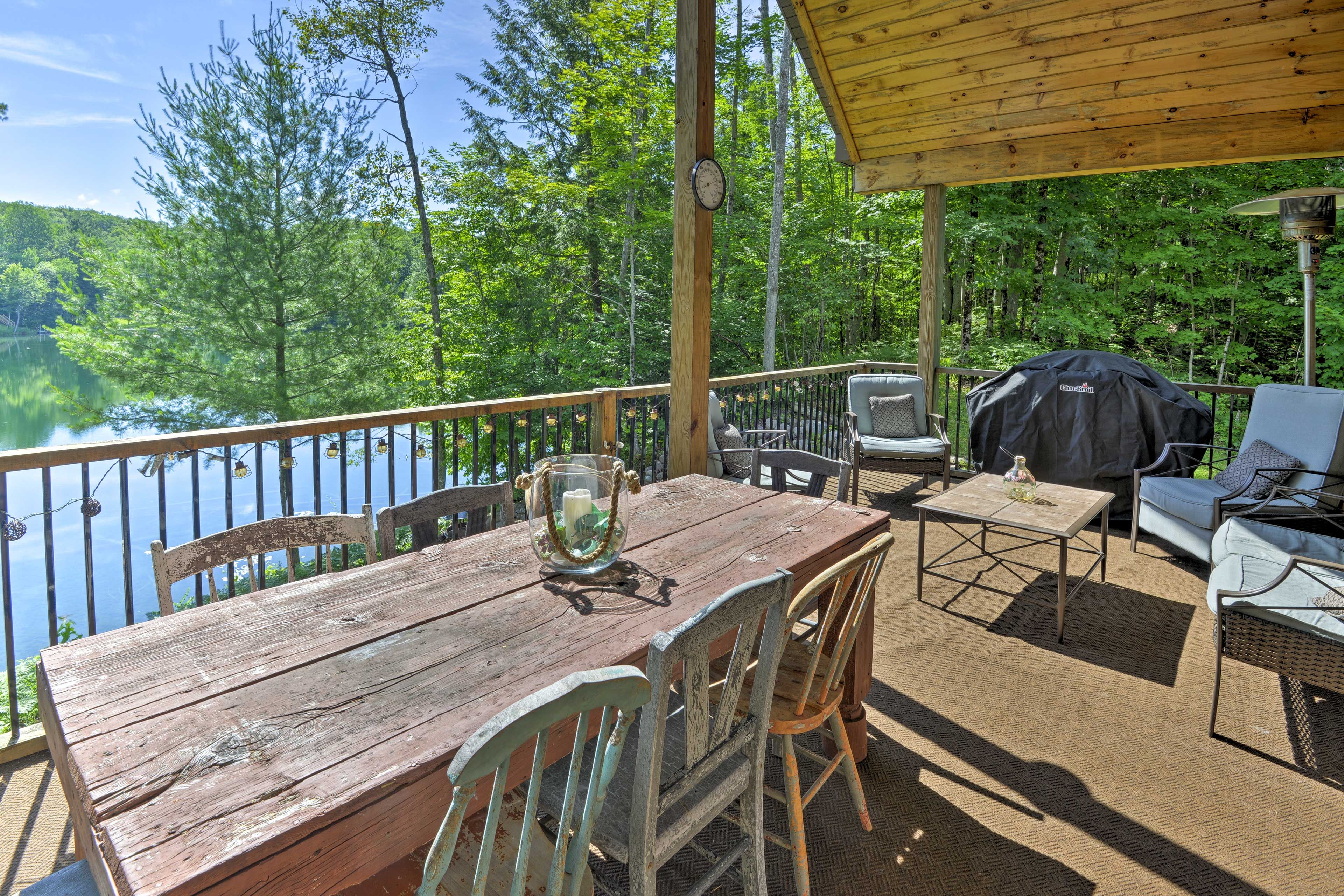 Private Deck | Lake Views