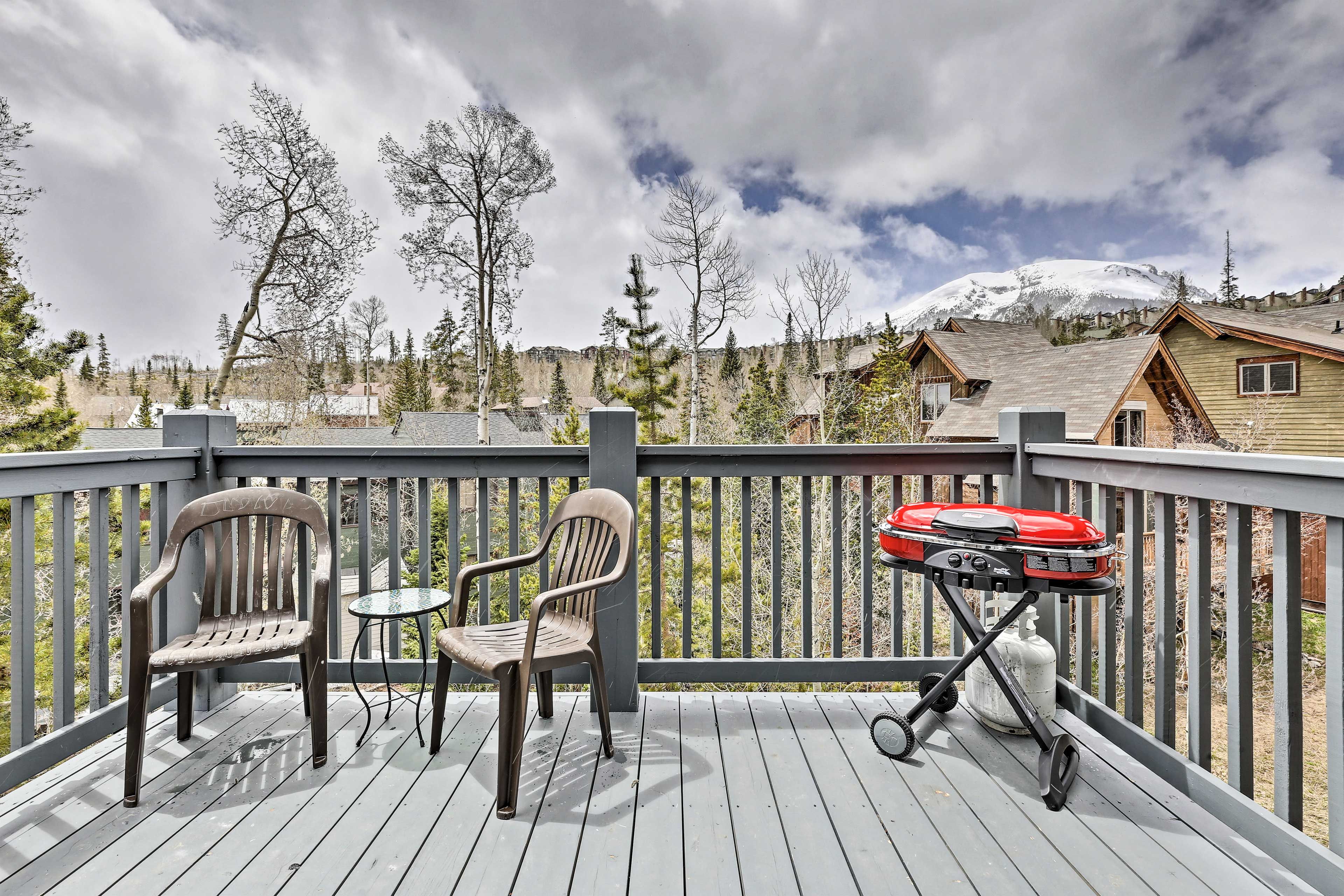 Have a cookout while admiring the gorgeous views!