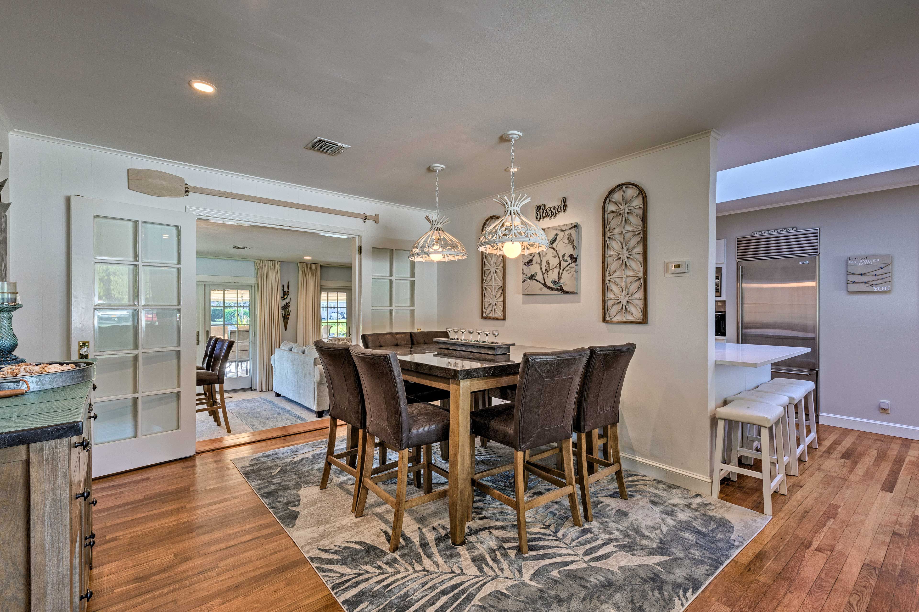 Dining Table | Dishware & Flatware Provided | Sleeper Sofa