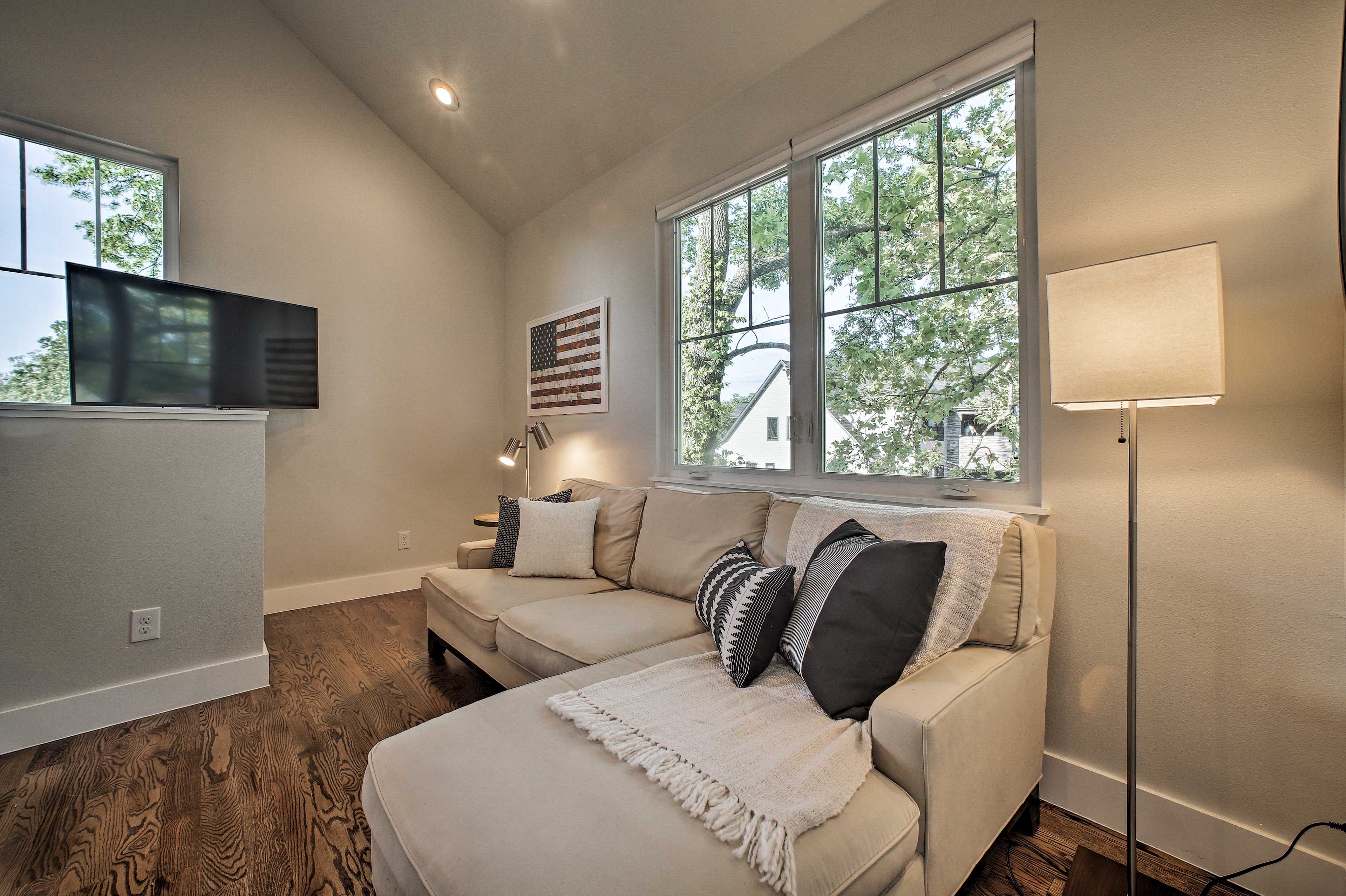 Revel in the air-conditioned interior.