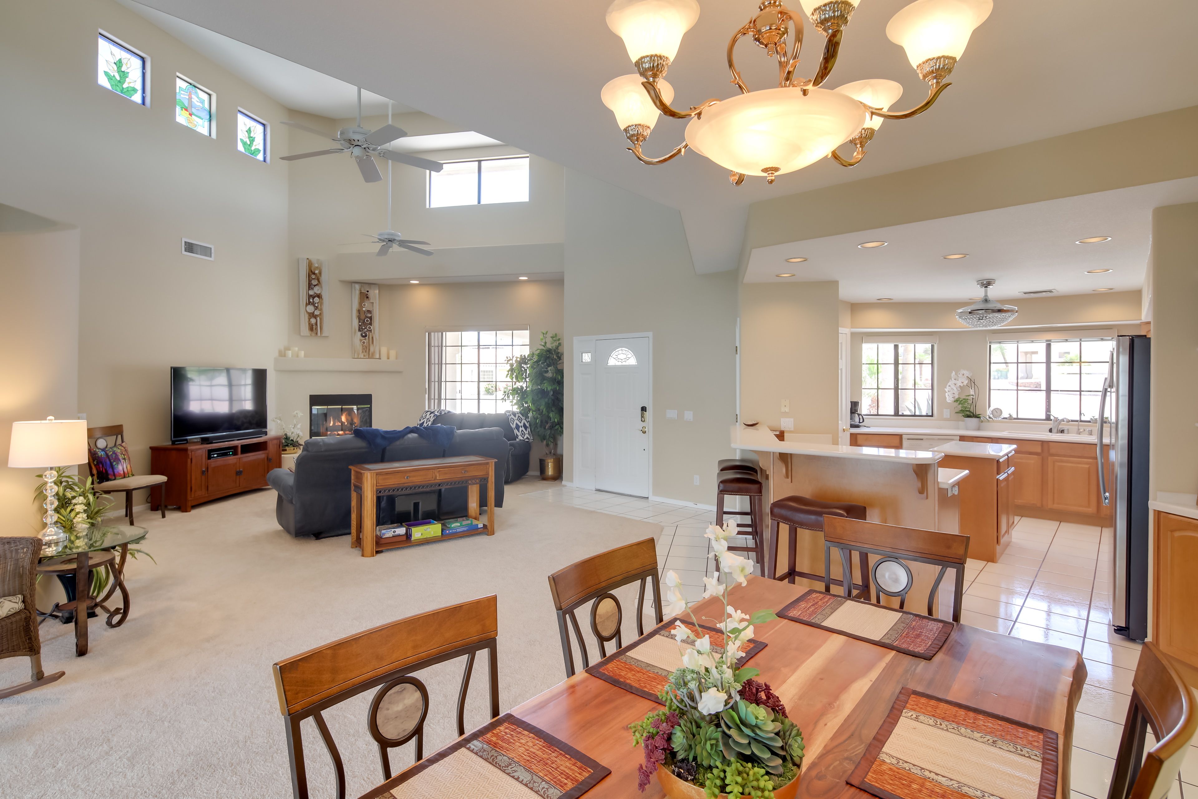Main Living Area | Free WiFi | Central A/C