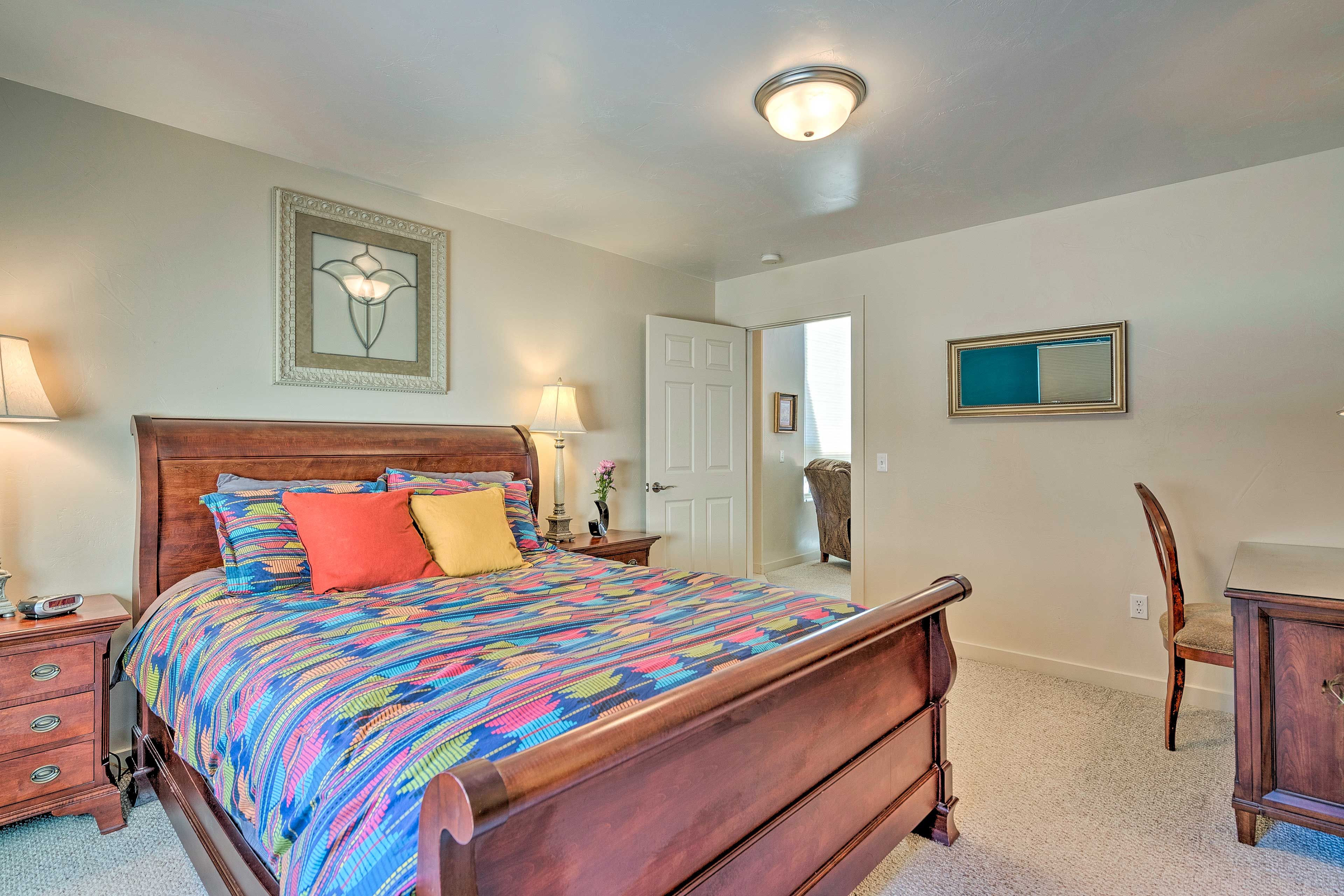Bedroom 1 | Queen Bed | Linens Provided