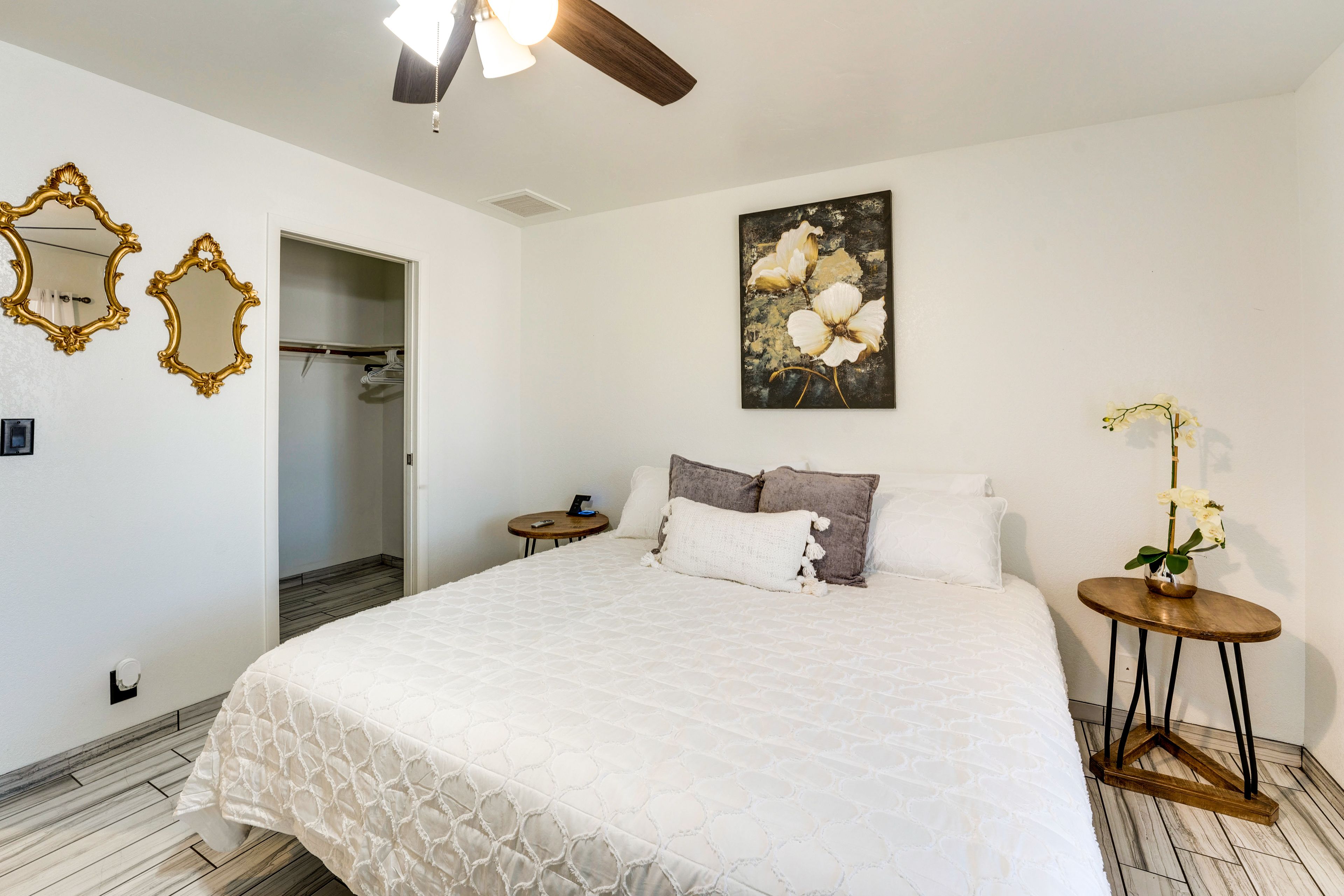 Bedroom 1 | King Bed | Linens Provided | Smart TV