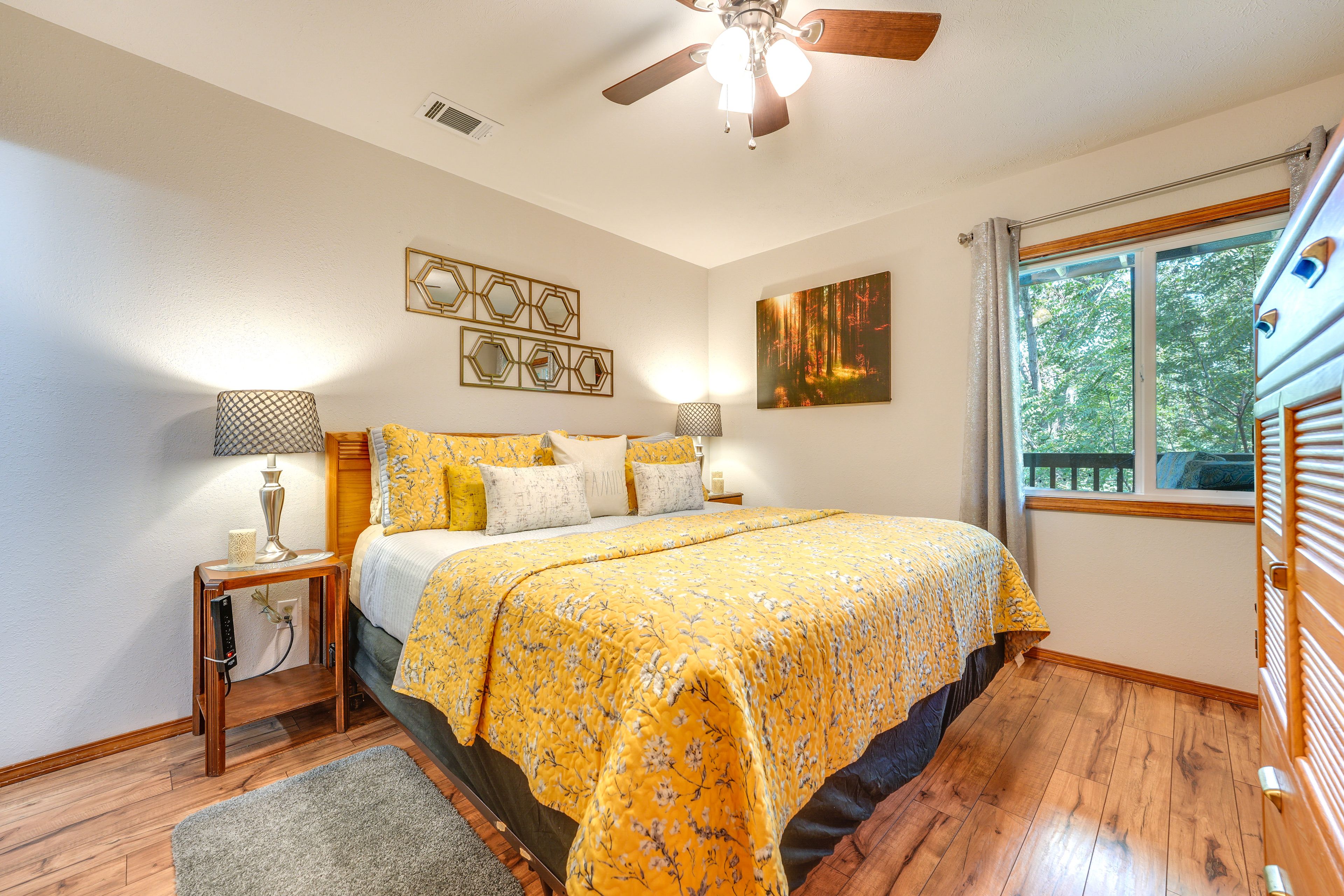 Bedroom 1 | California King Bed | Linens Provided