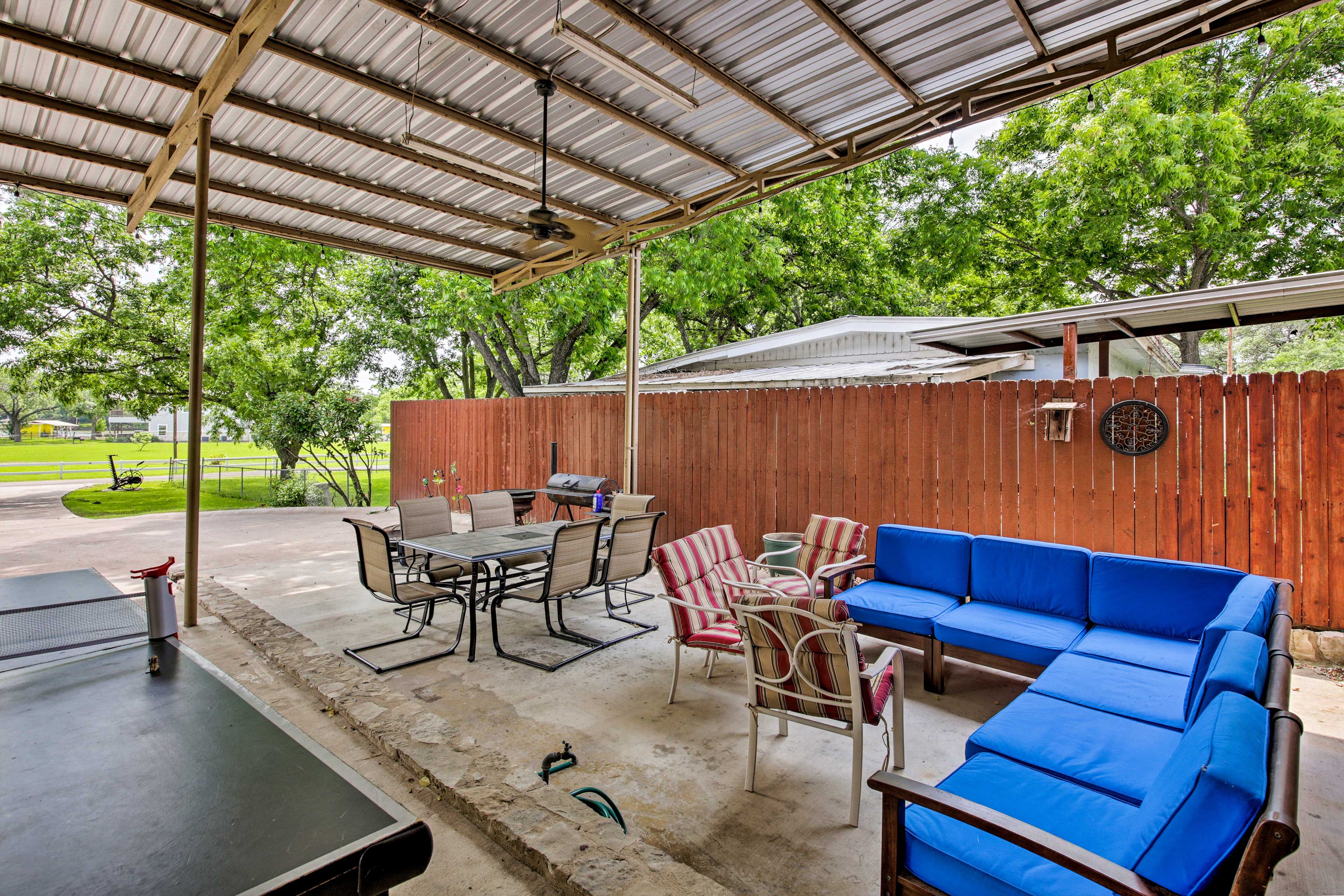 Step outside to get some fresh air!
