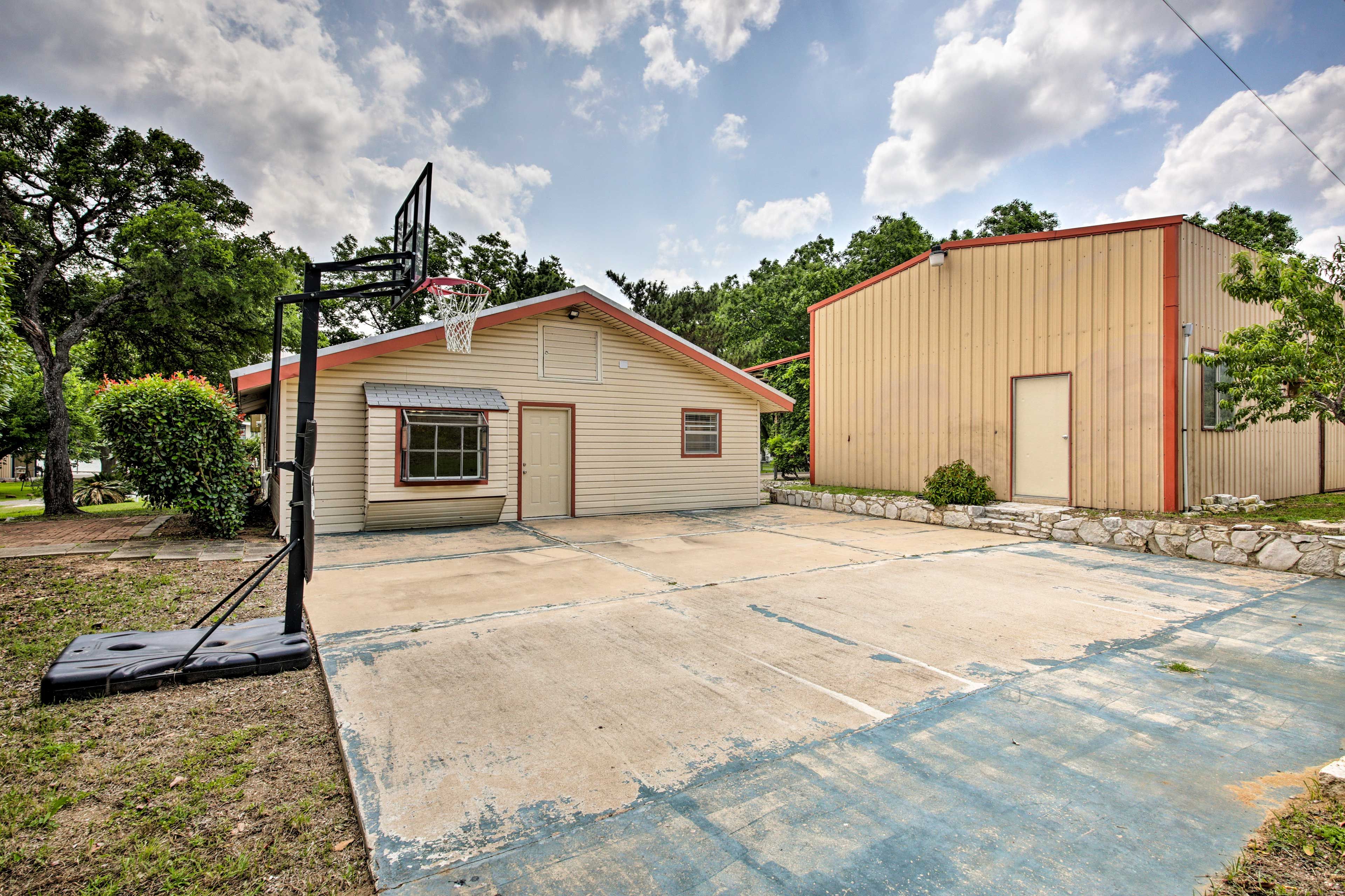 Who's up for a game of basketball?