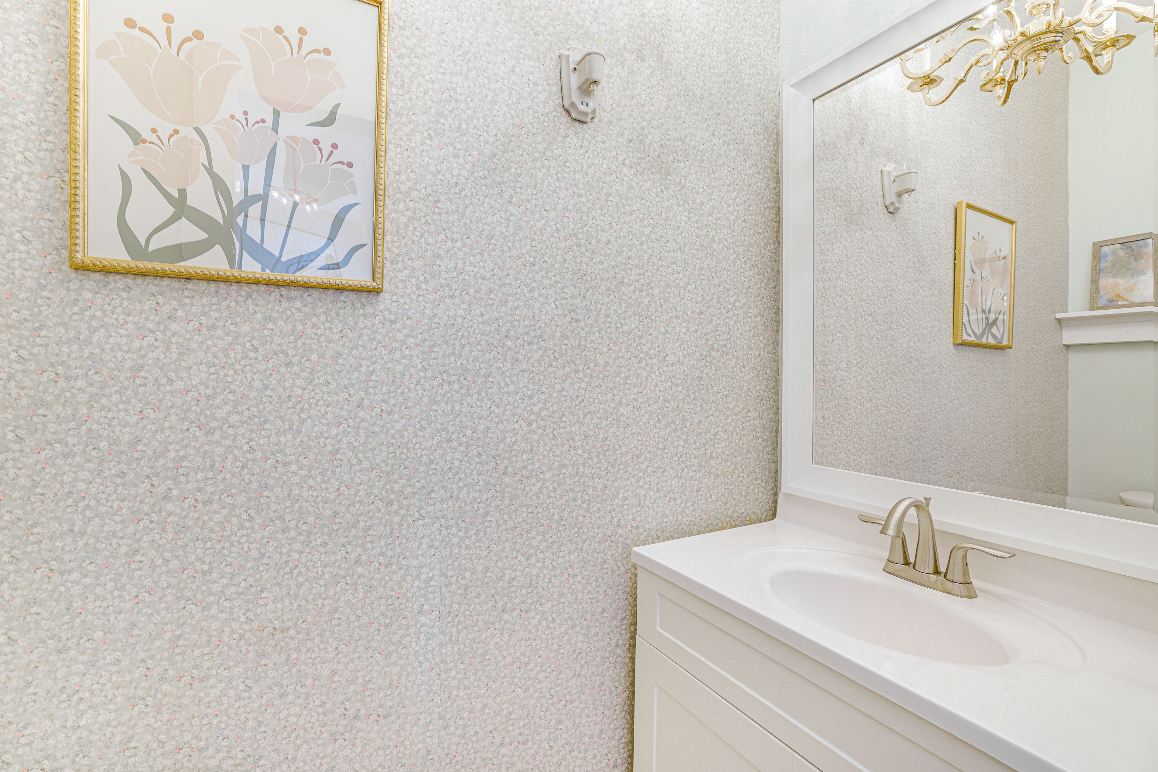 Half Bathroom | Hair Dryer | Washer & Dryer | Iron & Board | Laundry Detergent