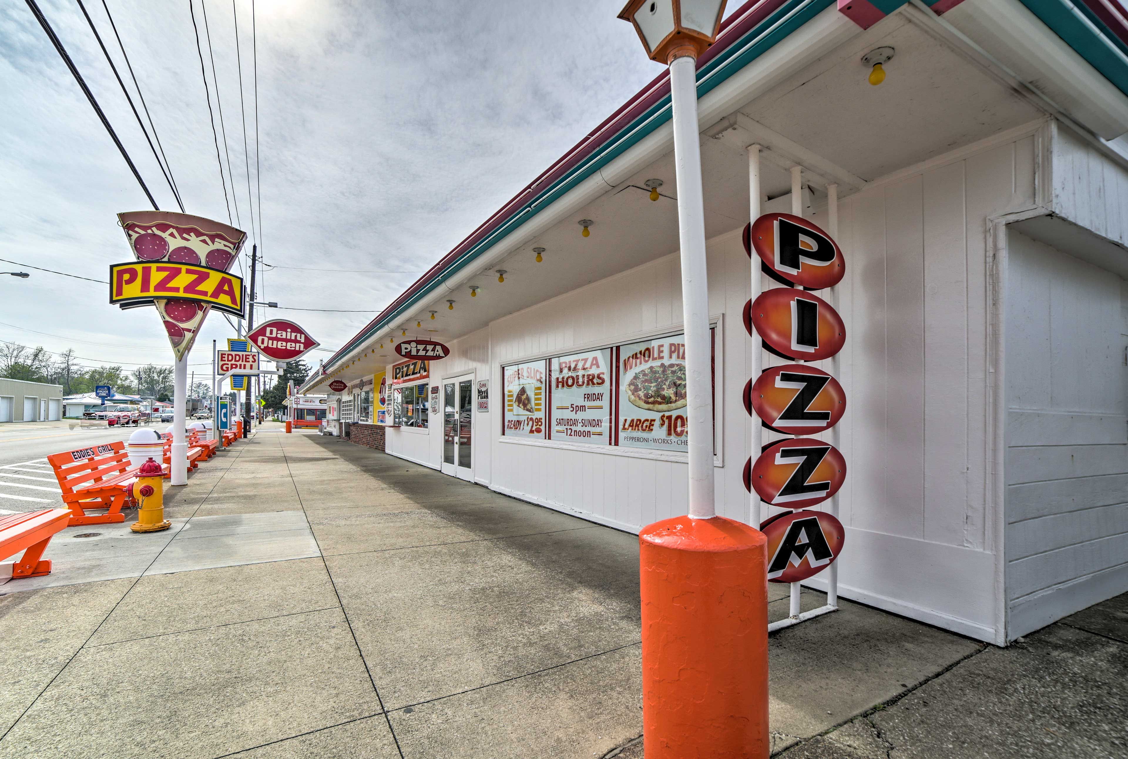 Dine, shops, dance, and more along The Strip.