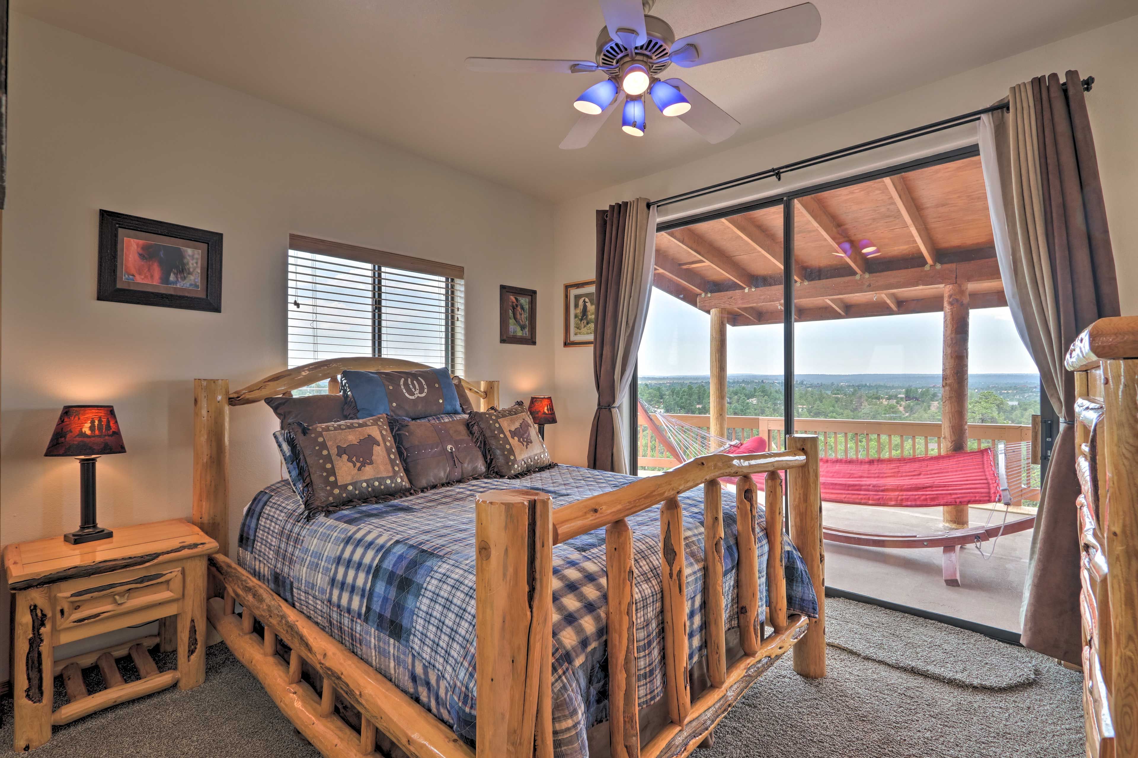 Bedroom 2 | Queen Bed | Access to Deck