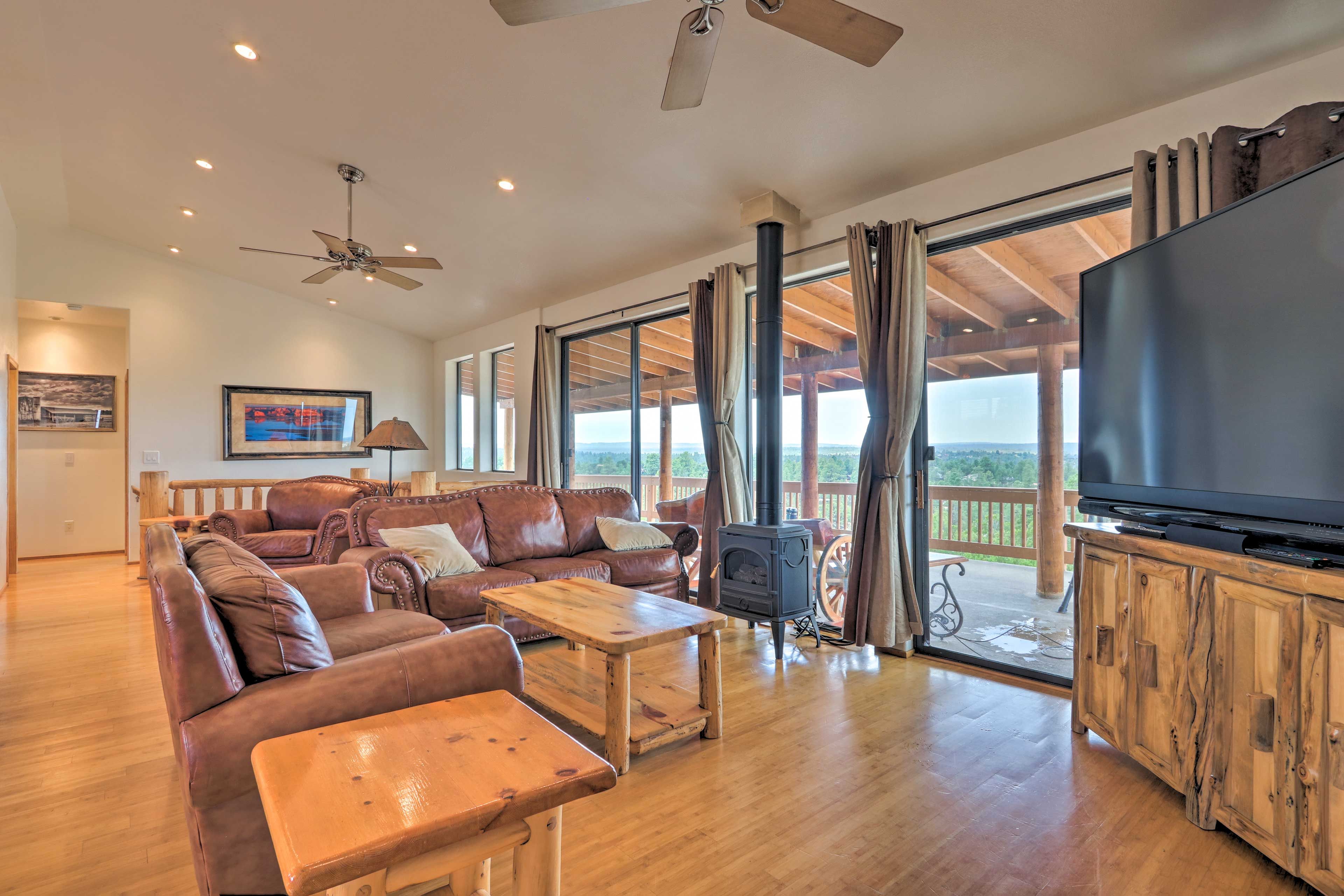 Overgaard Vacation Rental | 4BR | 3BA | 3,020 Sq Ft | Stairs to Access