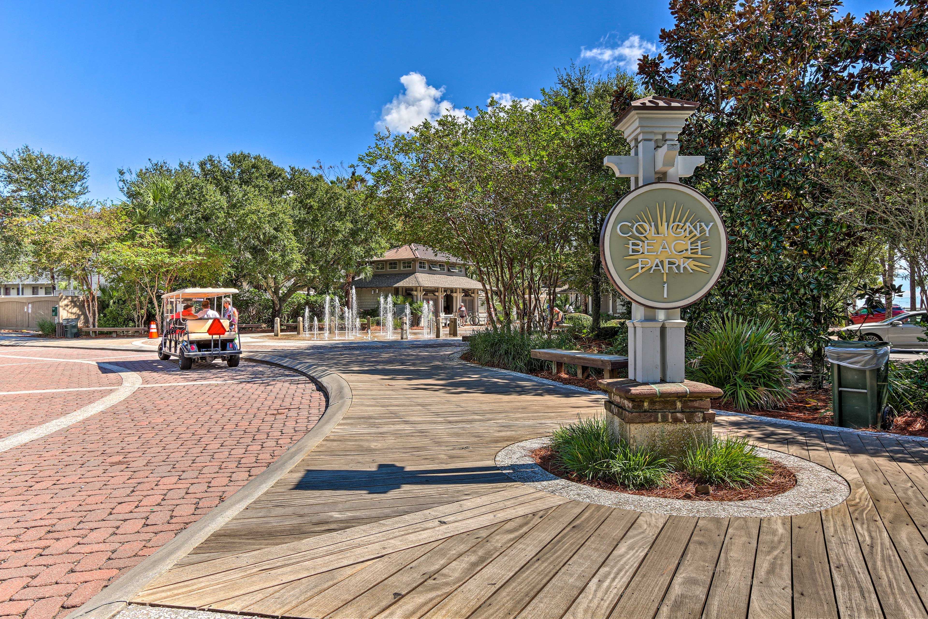 1 Mile to Coligny Beach Park