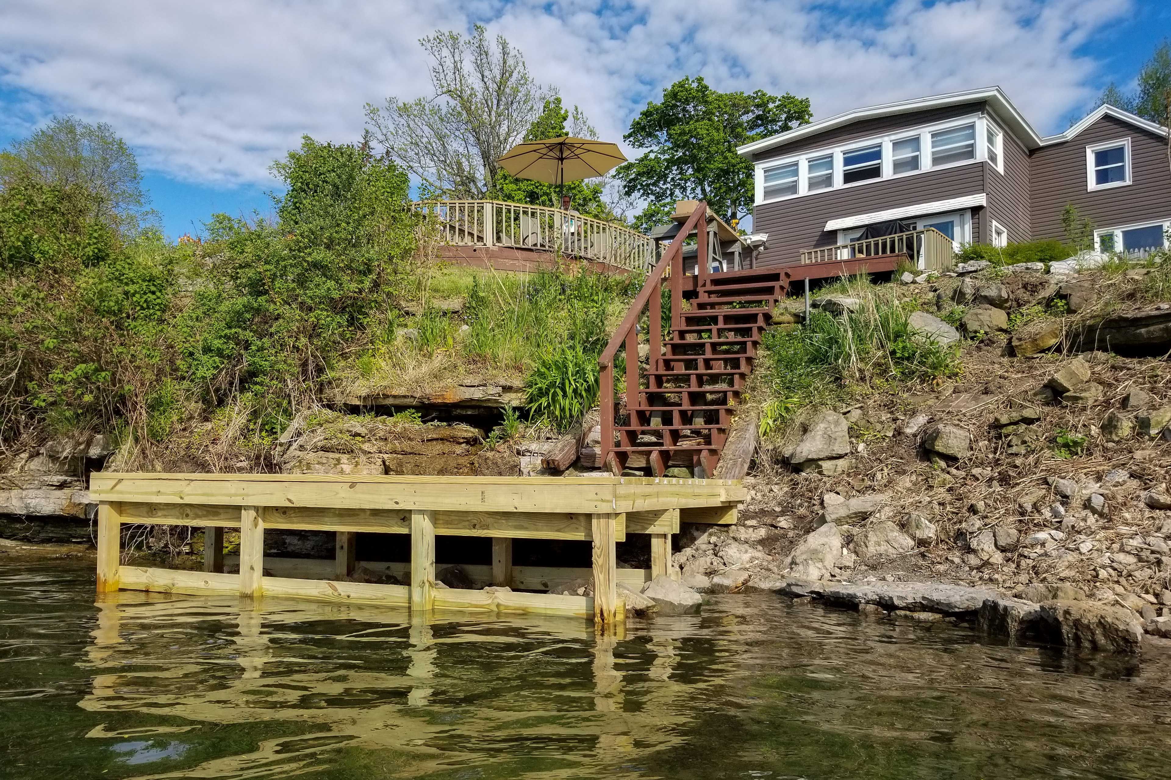 Home Exterior | Private Dock