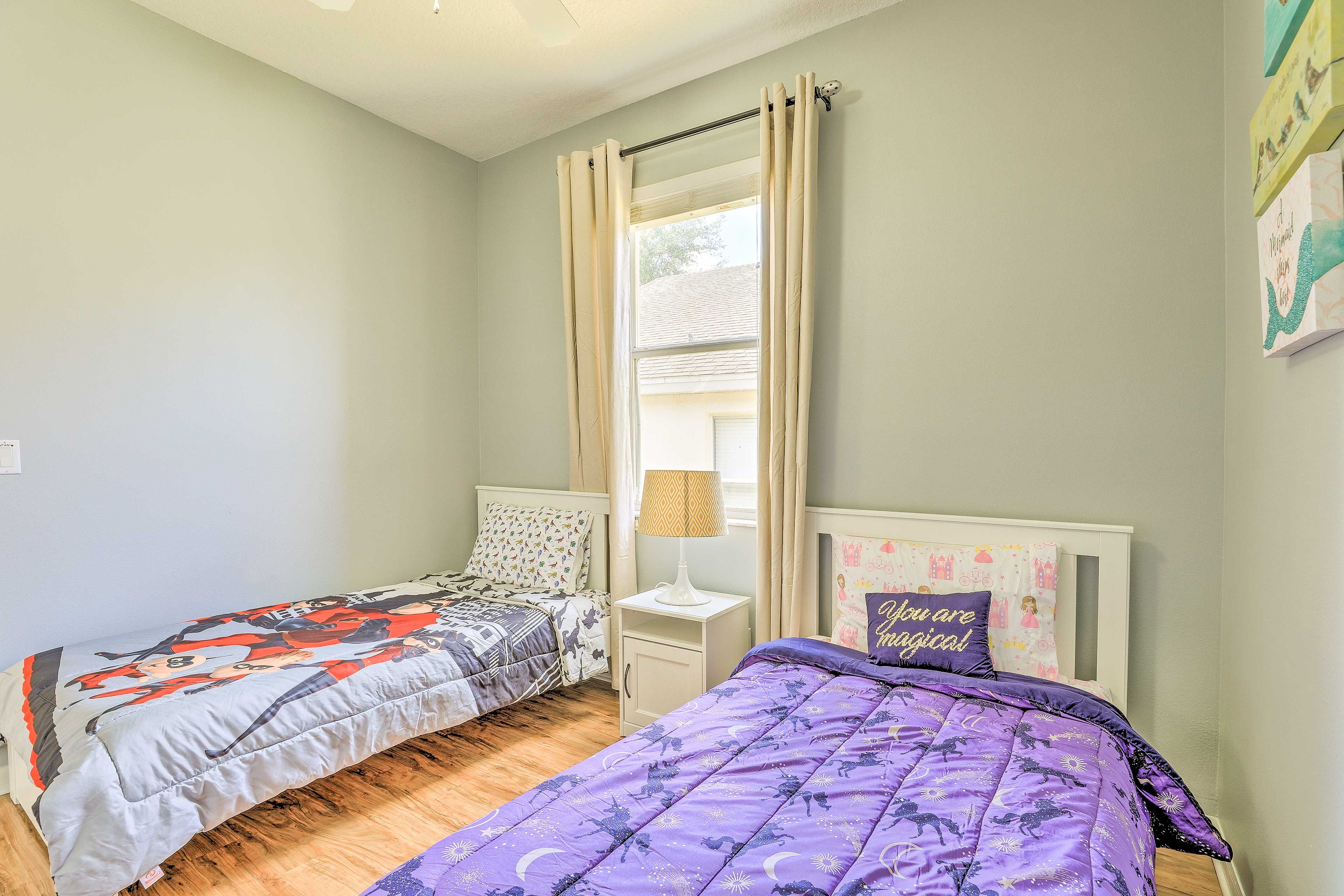 This room is perfect for kids!