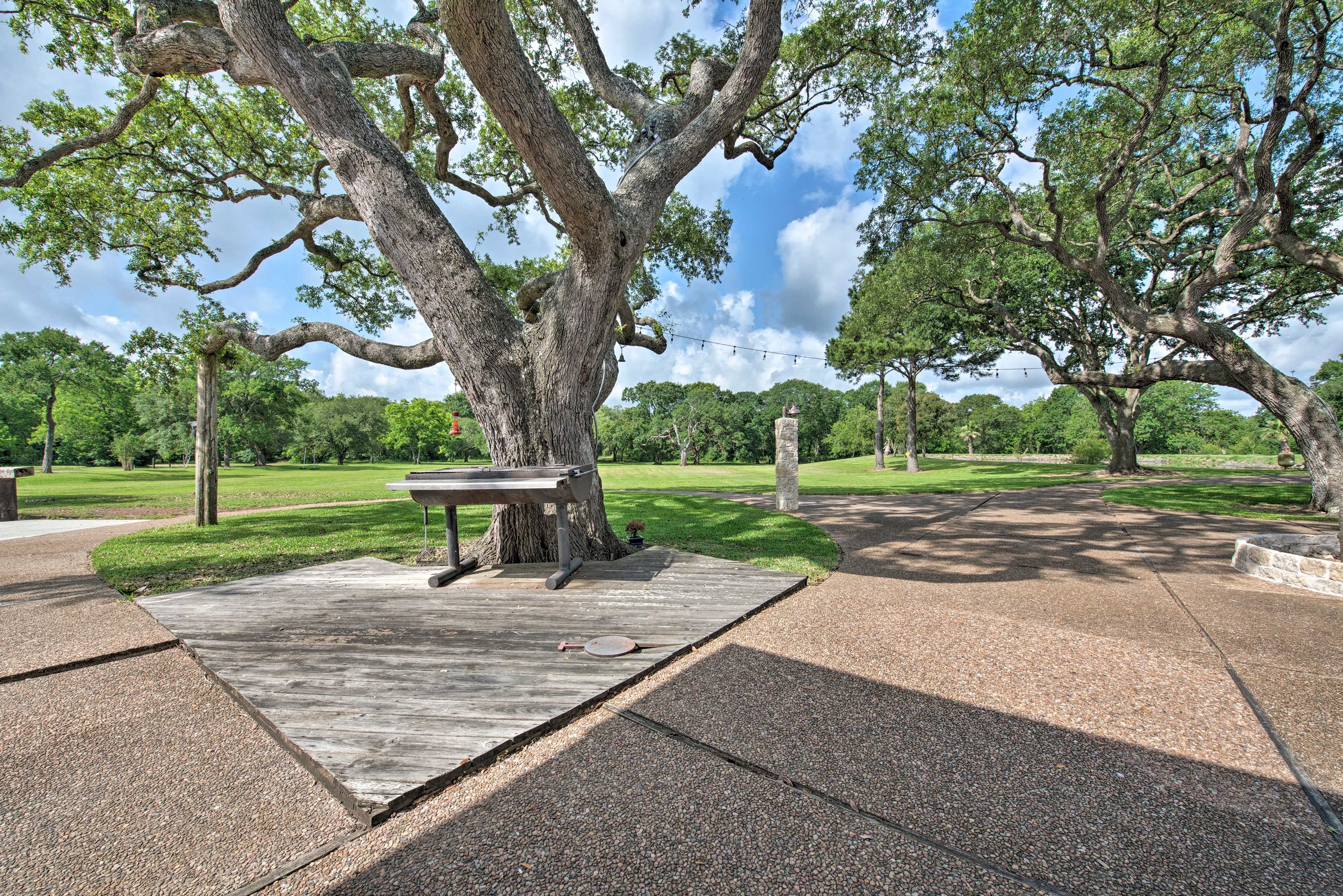 Property Exterior | Charcoal Grill