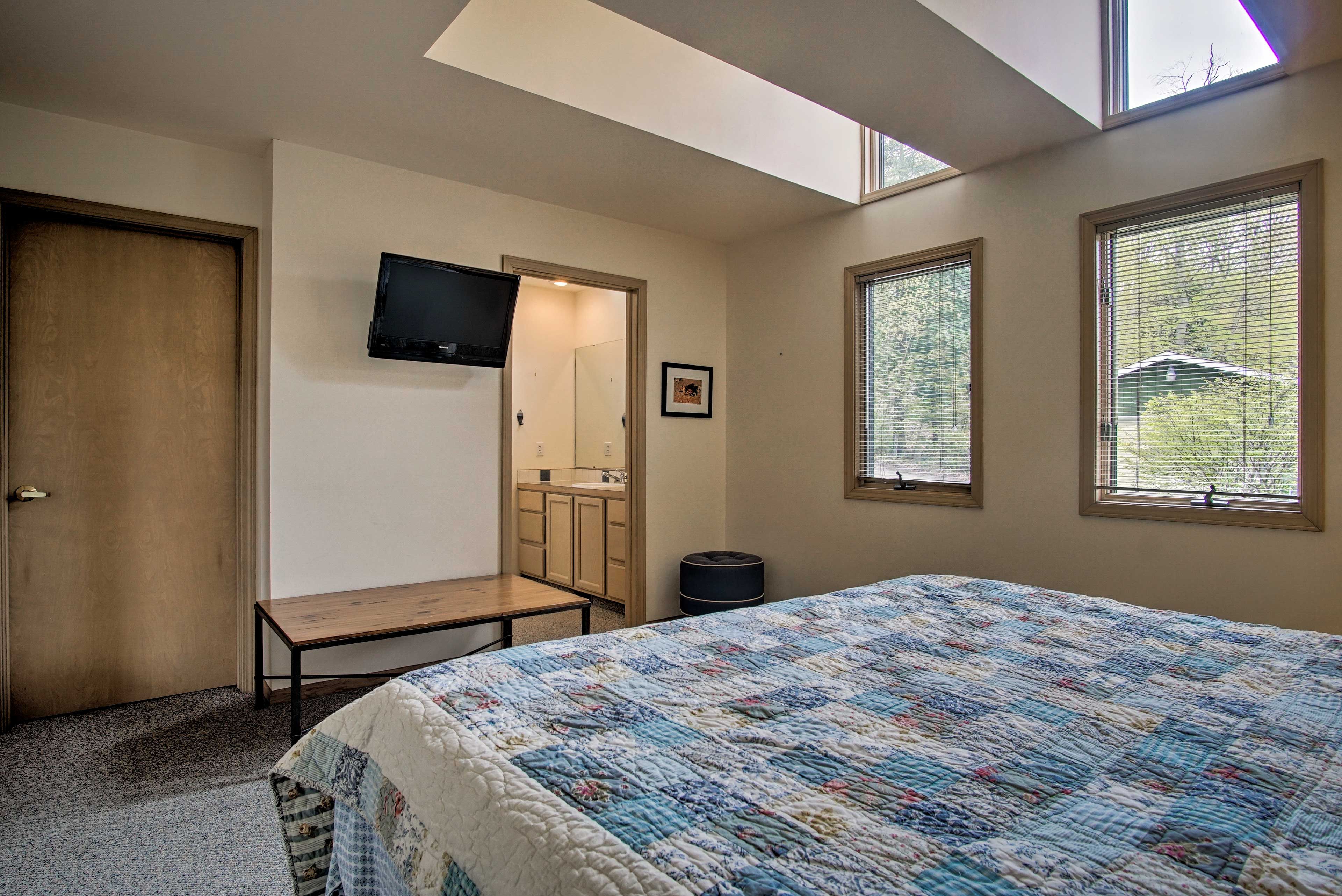 After a day on the lake, melt right into your bed.