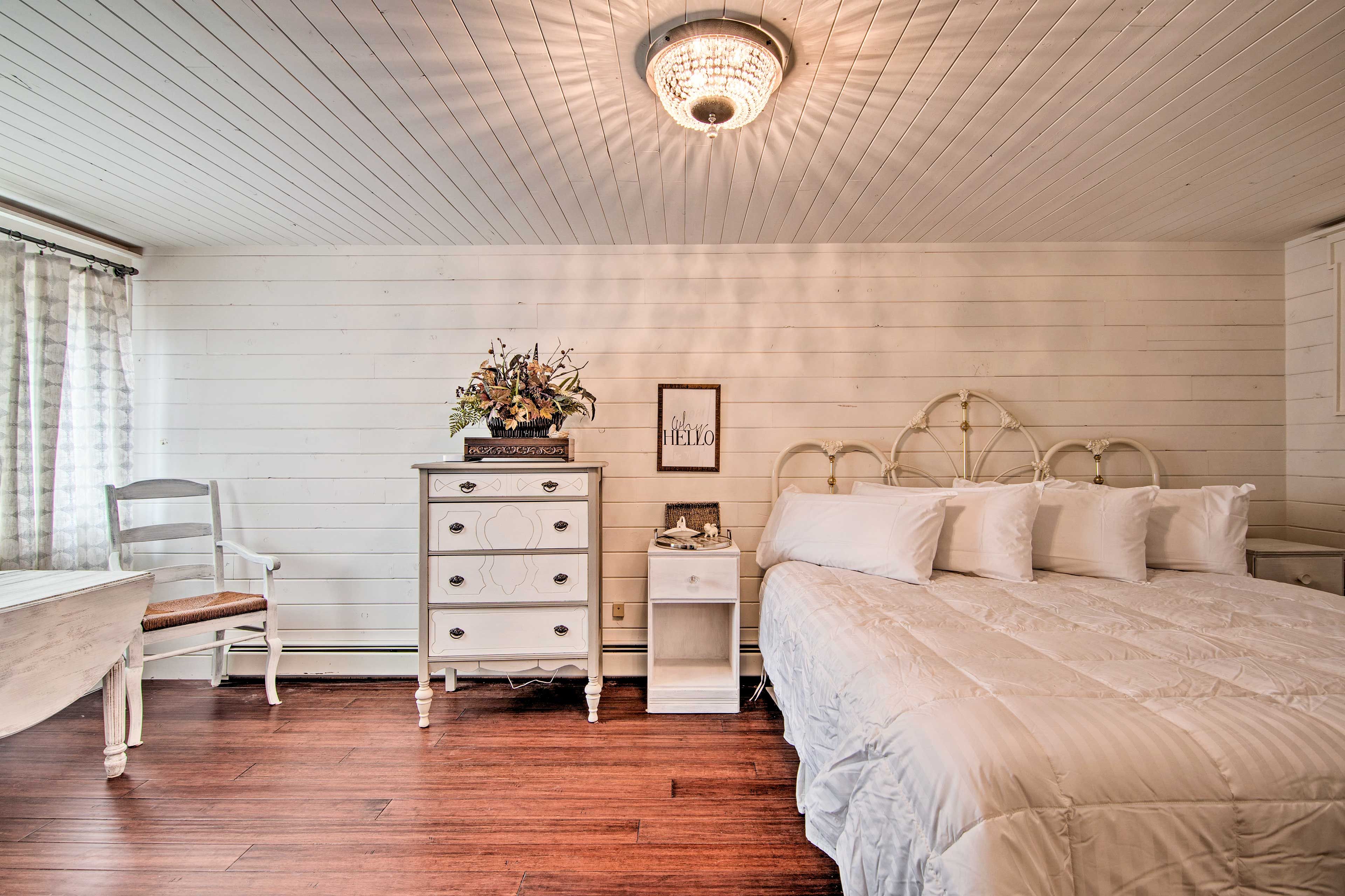 Seep soundly in this bedroom.
