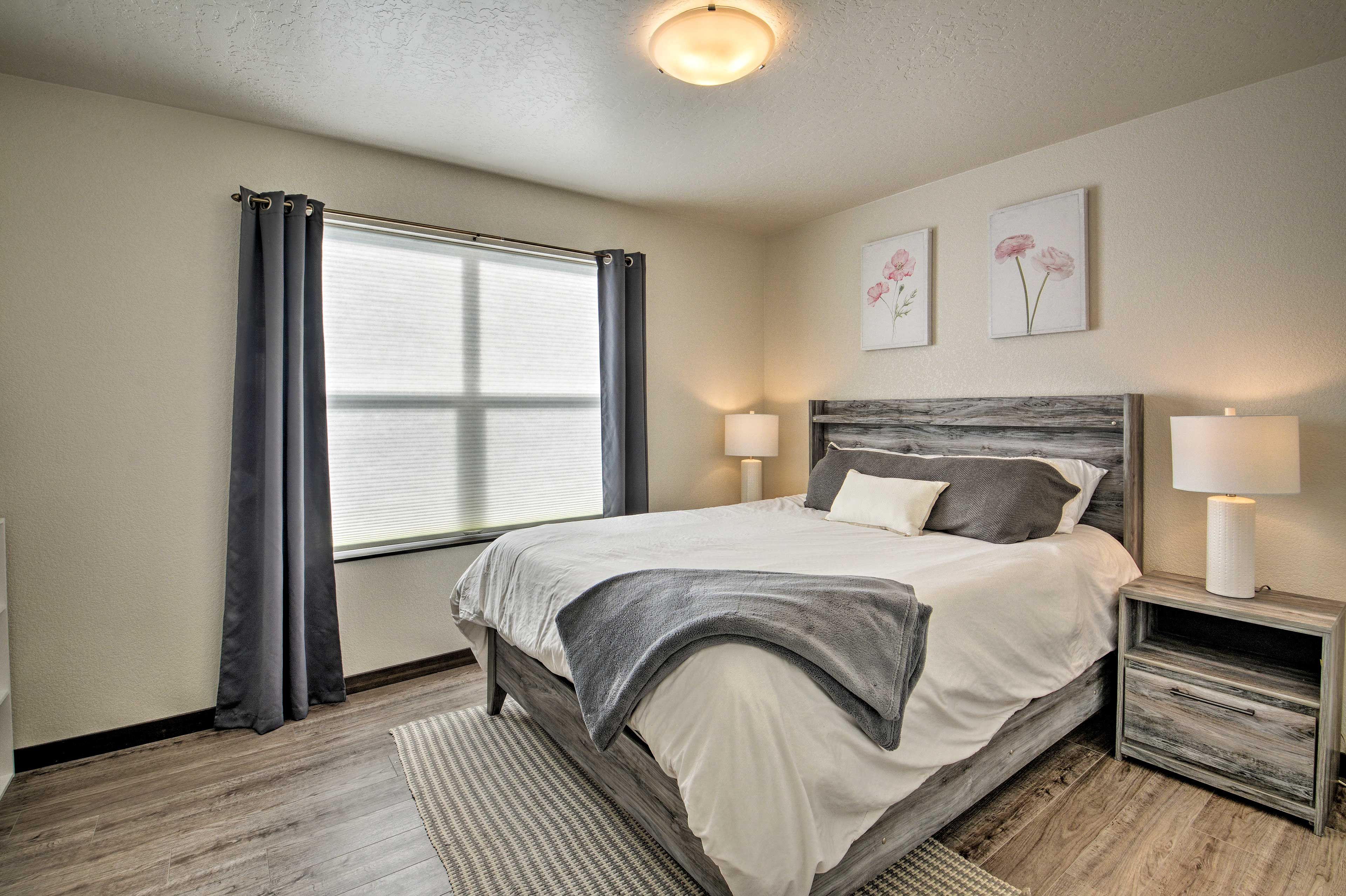 Make yourself at home in this bedroom.