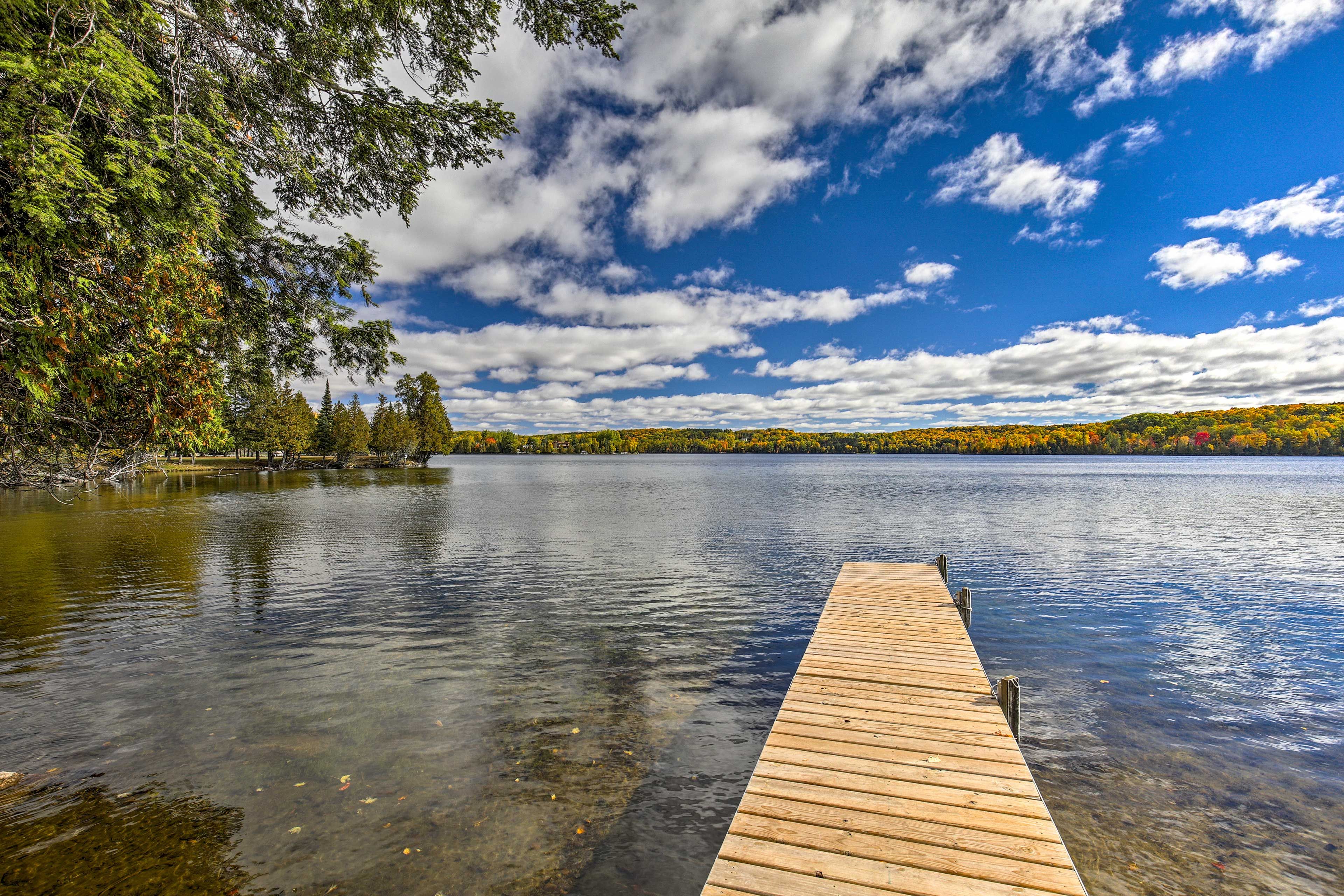 Dock w/ Lake Access