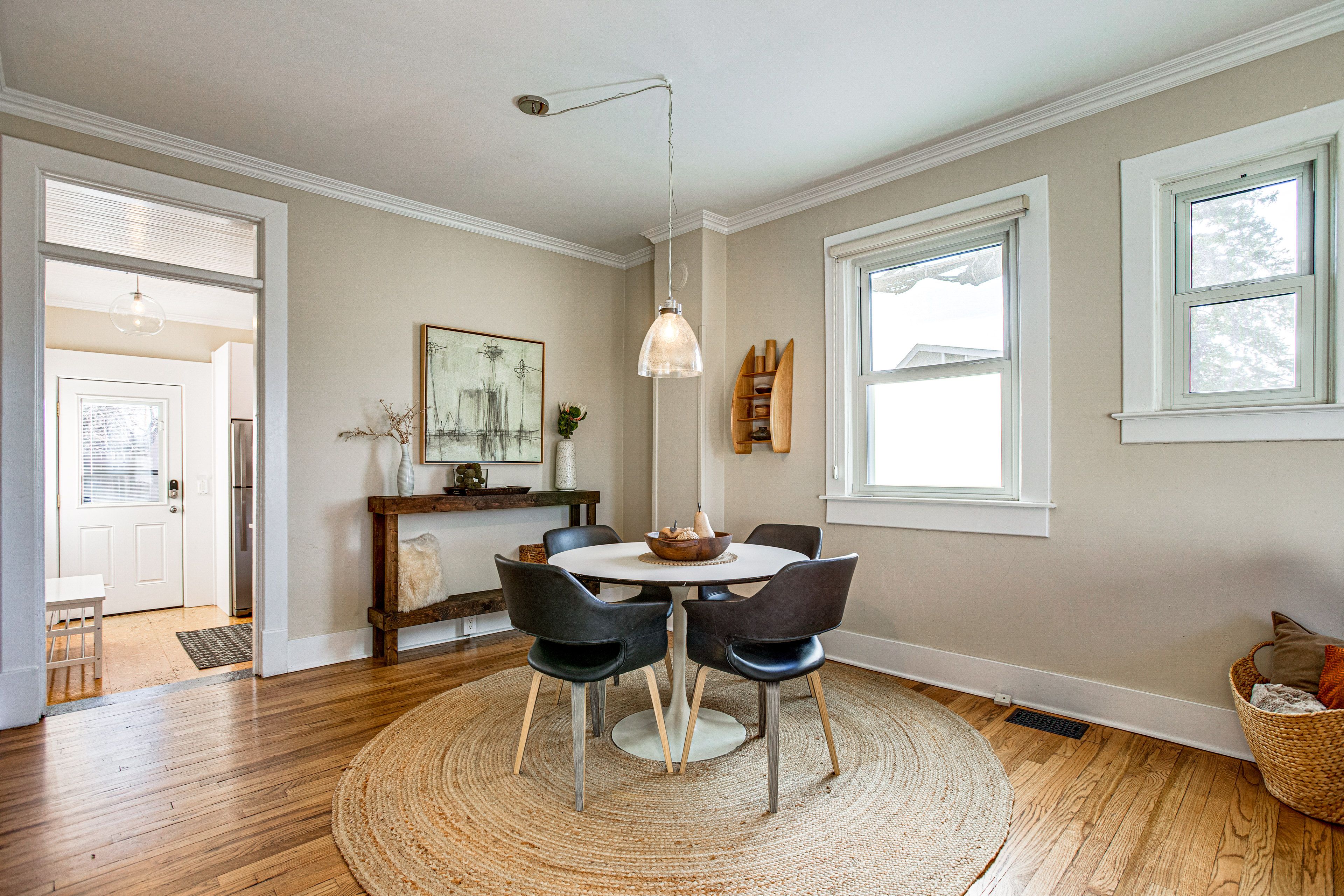 Dining Area | Hardwood Floors