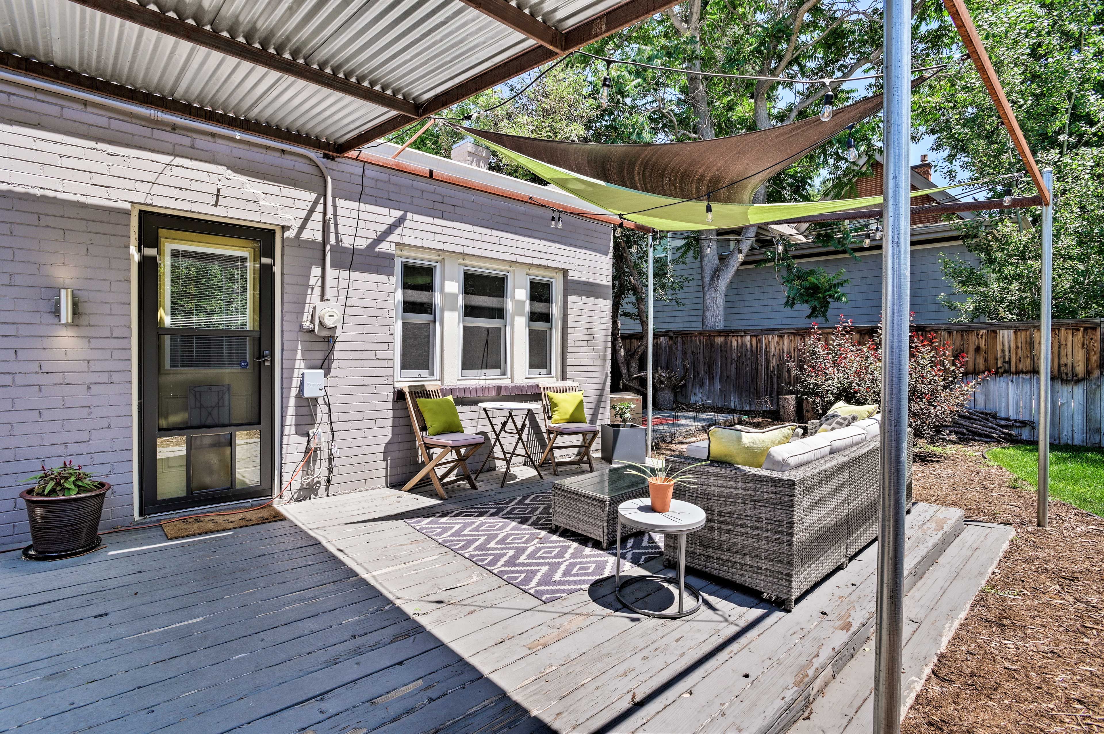 Private Deck | Partly Covered