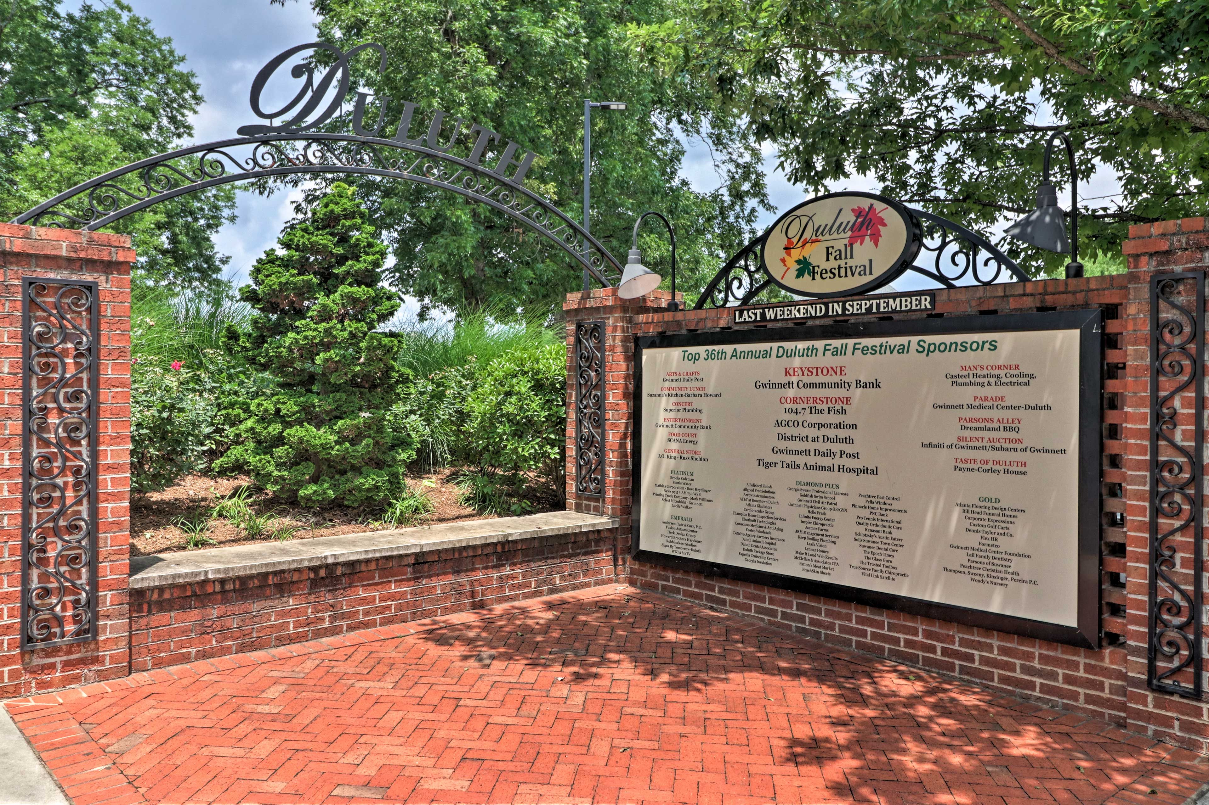 Duluth hosts exciting festivals throughout the year.