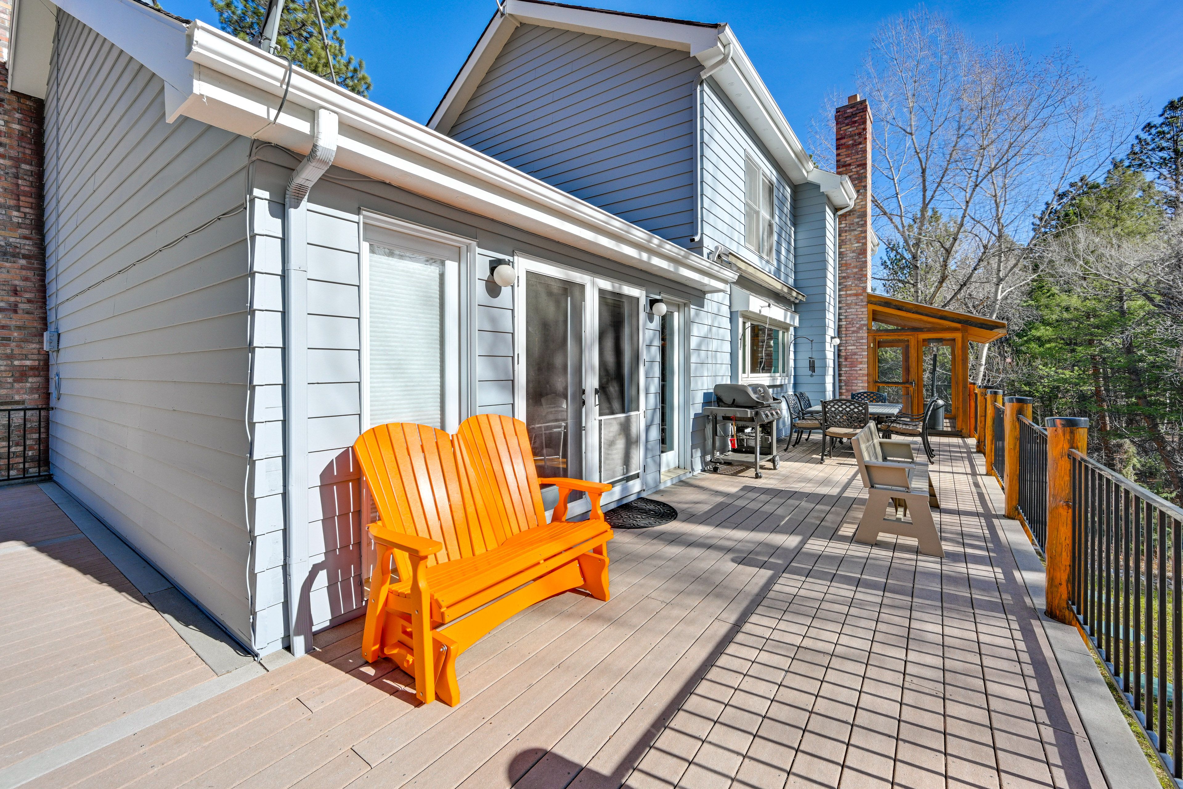 Wraparound Deck | Outdoor Dining | Gas Grill
