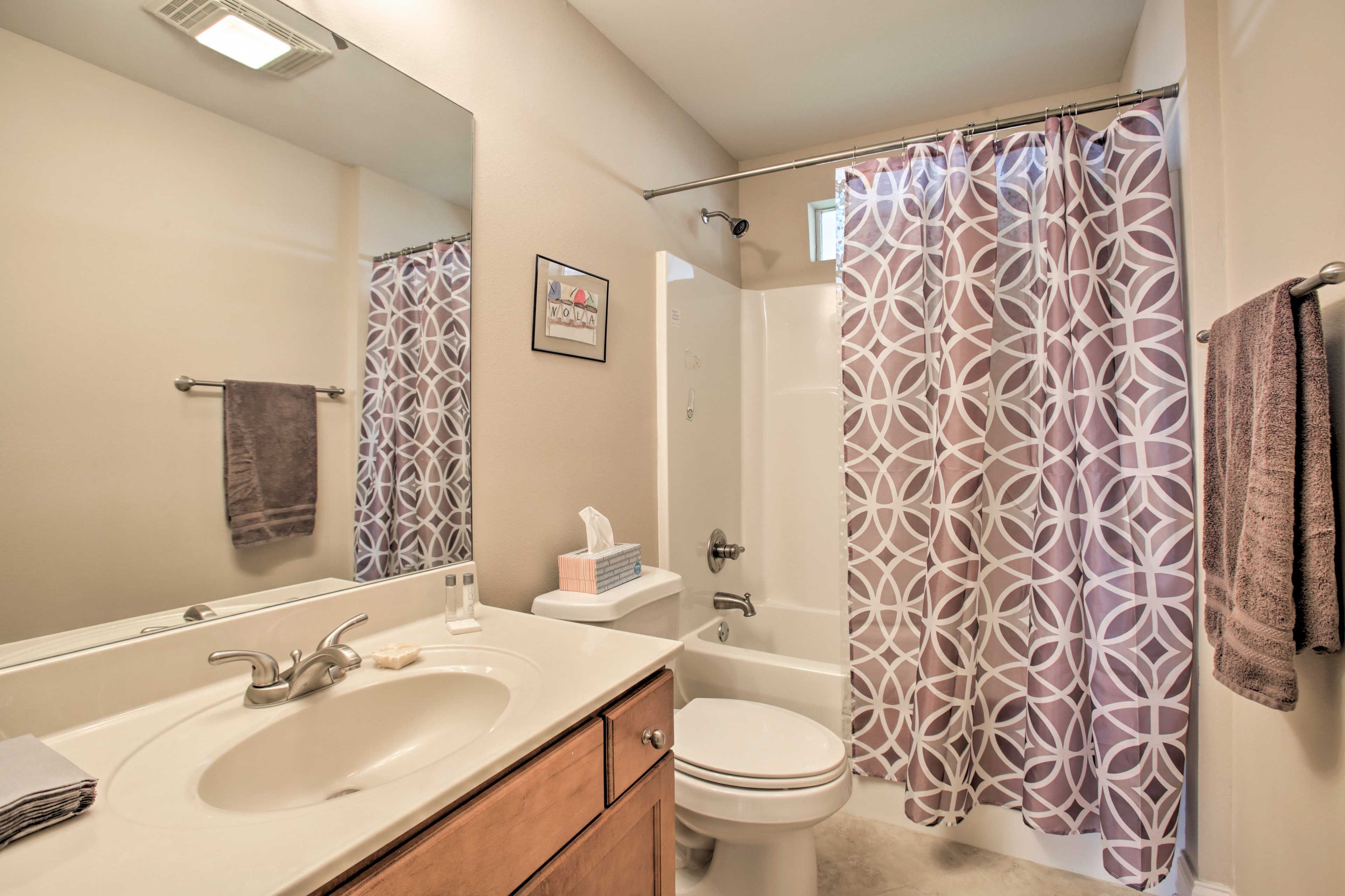 This home features 2 pristine bathrooms.