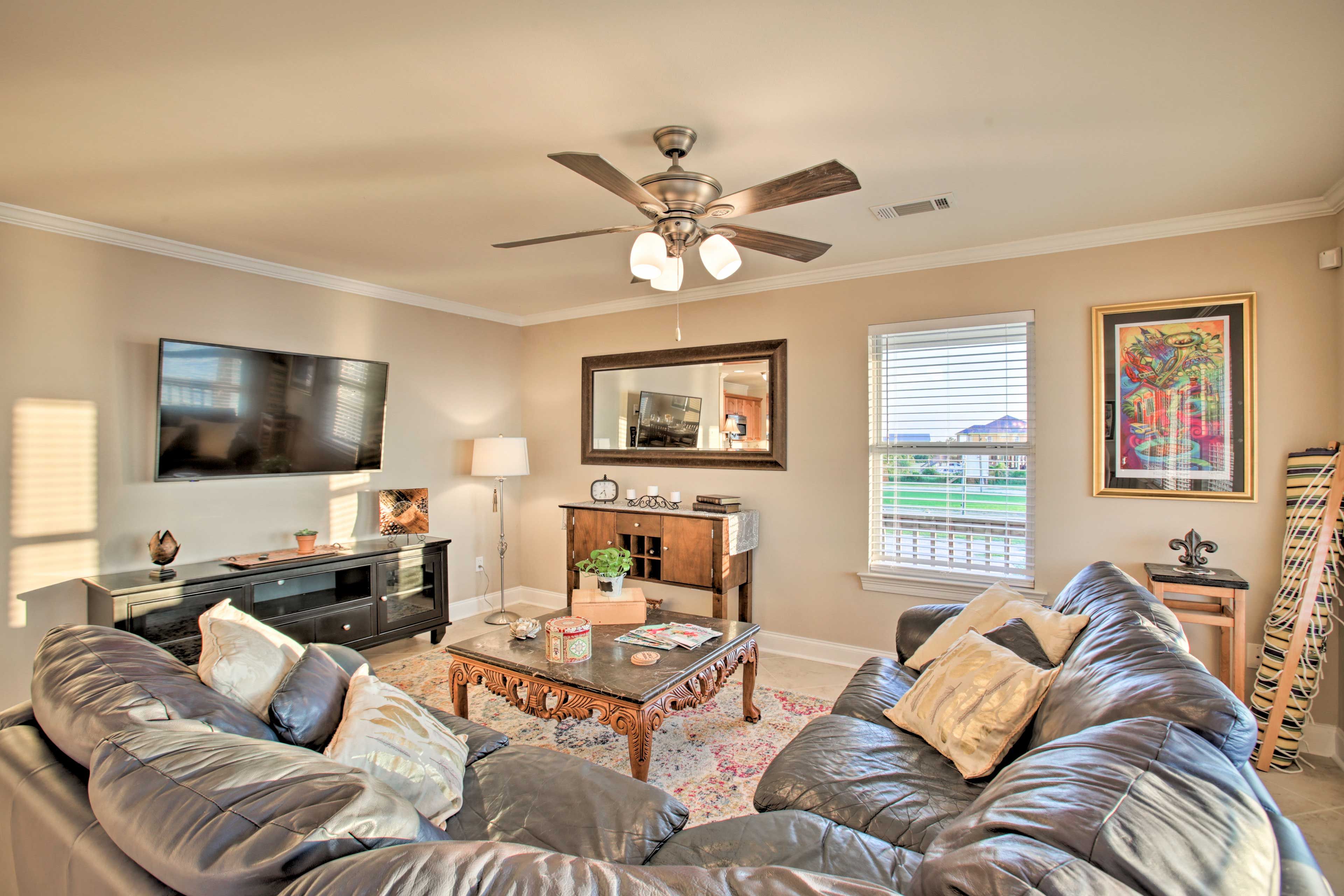The house offers 1,500 square feet of living space.
