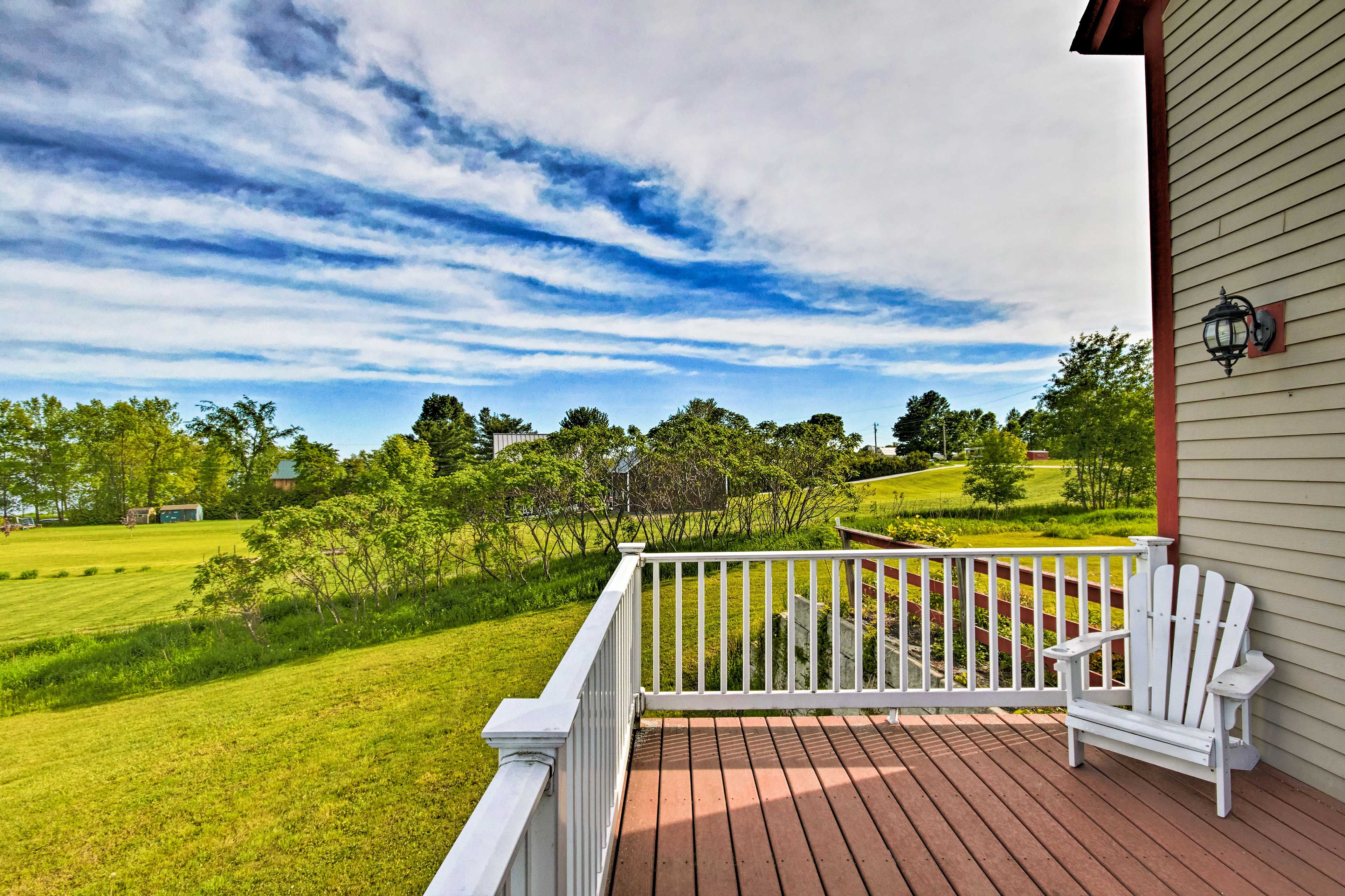 Private Deck | Wooded Views