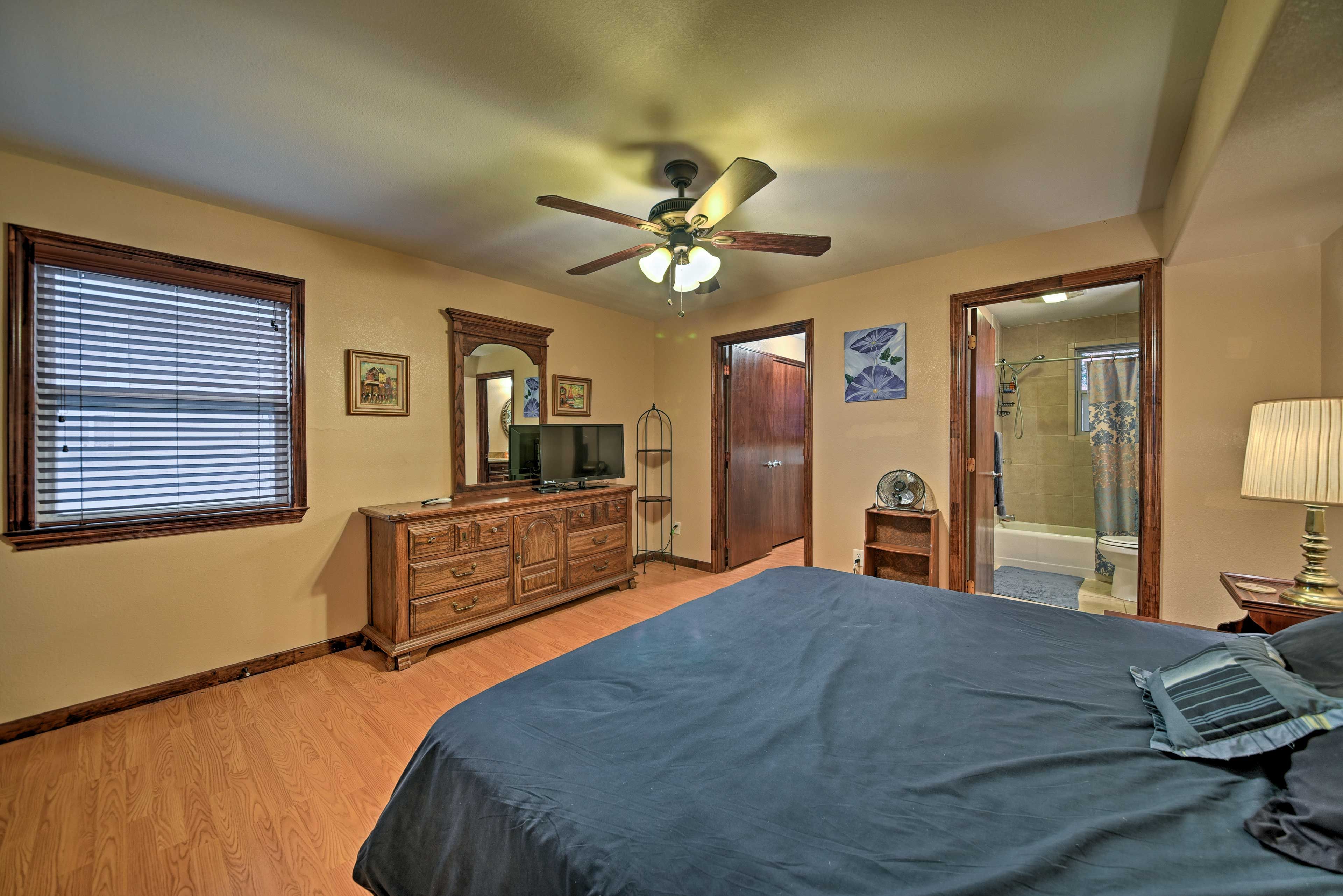 Wake up to the morning news from the comfort of your bed.