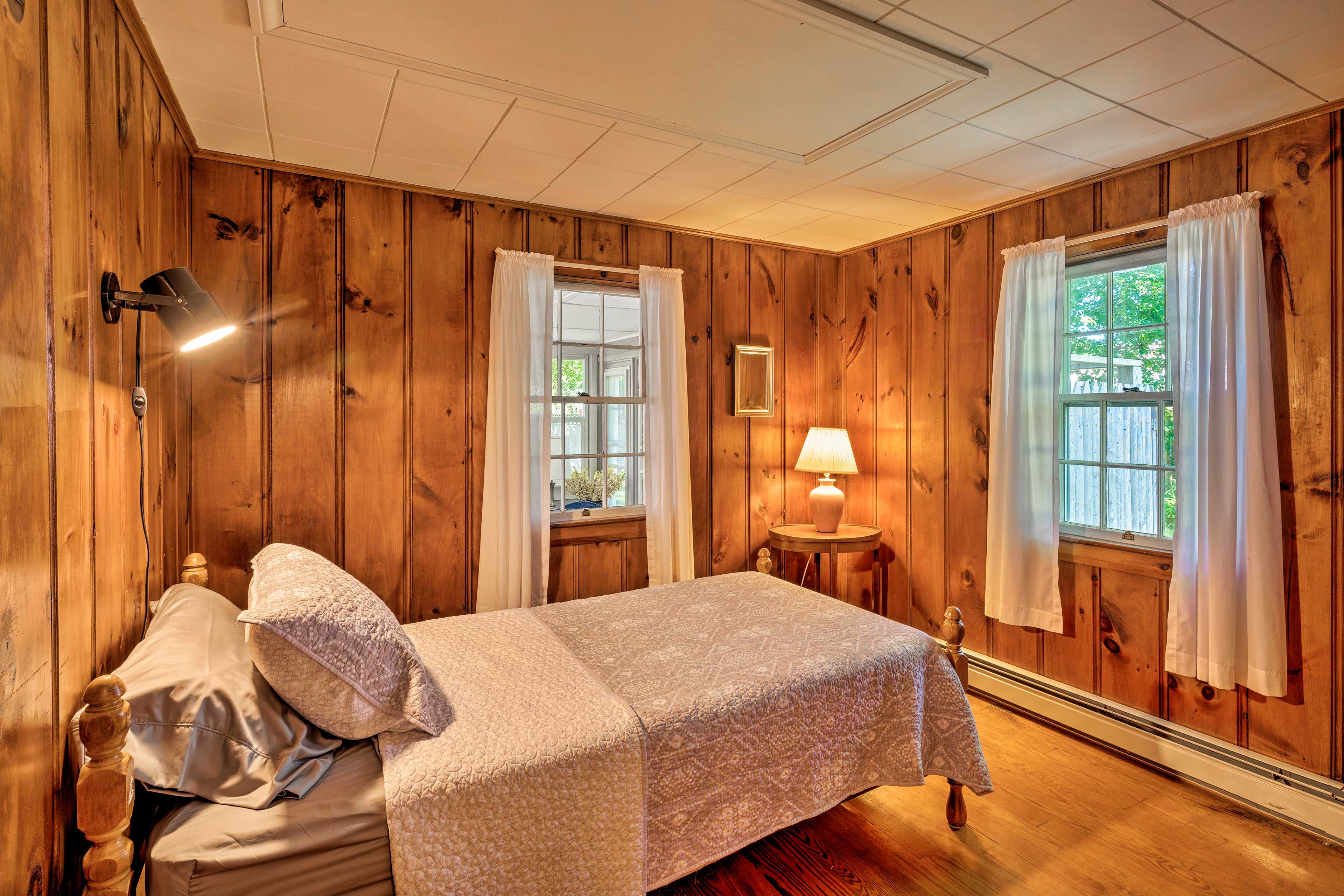 Claim your spot in bedroom 2.