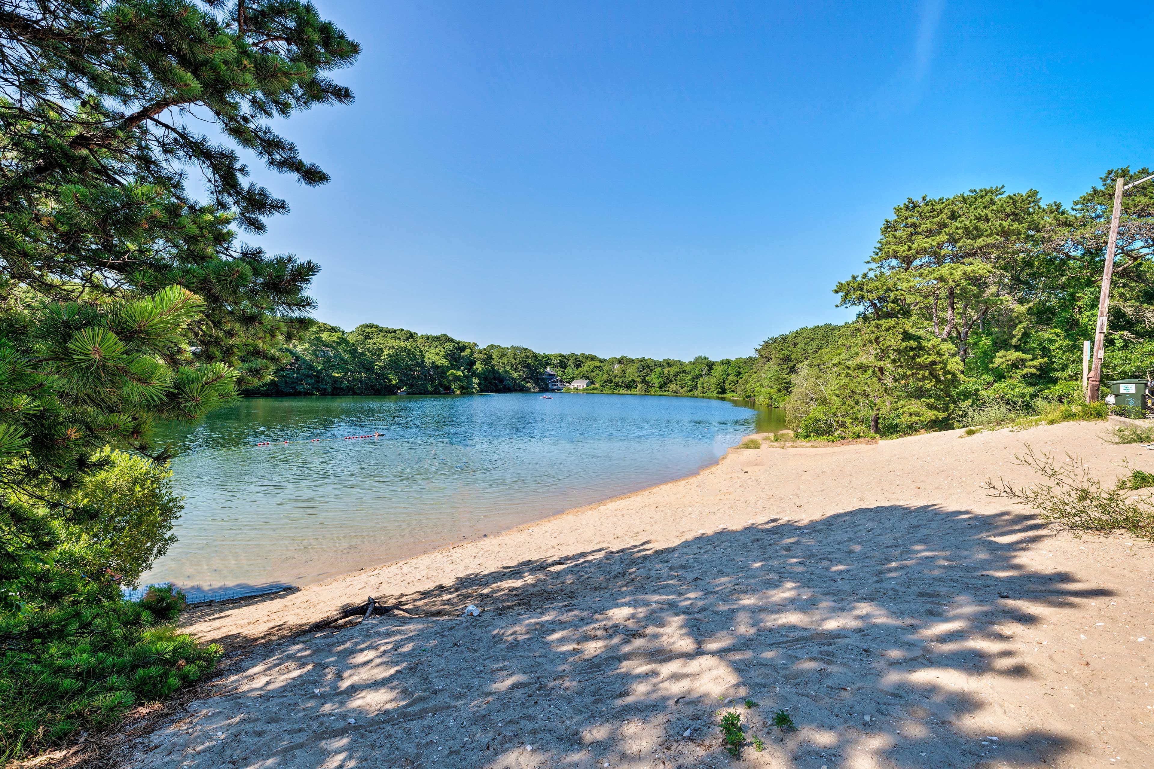 Soak up the sun on Long Pond's beach!